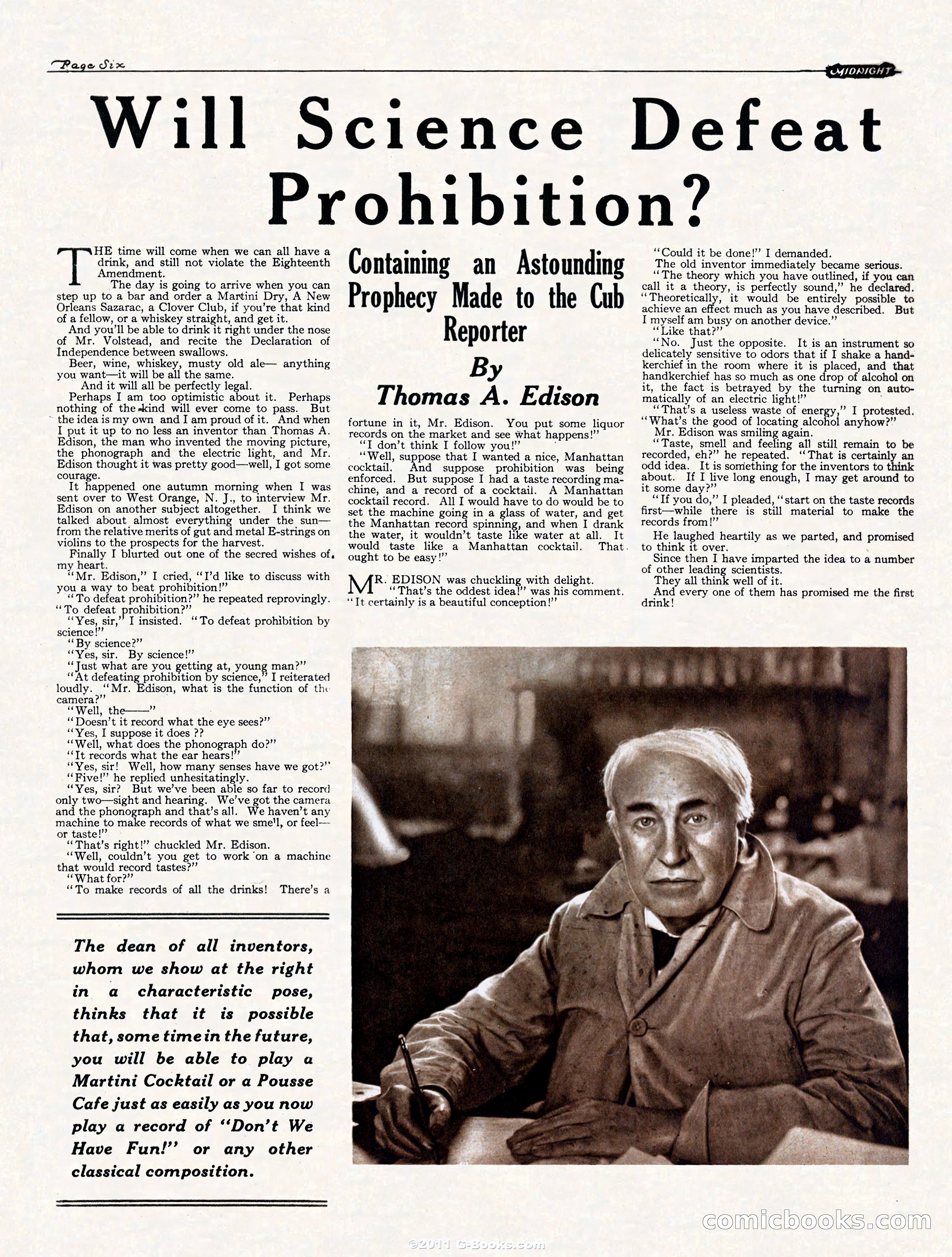 Midnight, November 4, 1922 — page 6 of 32