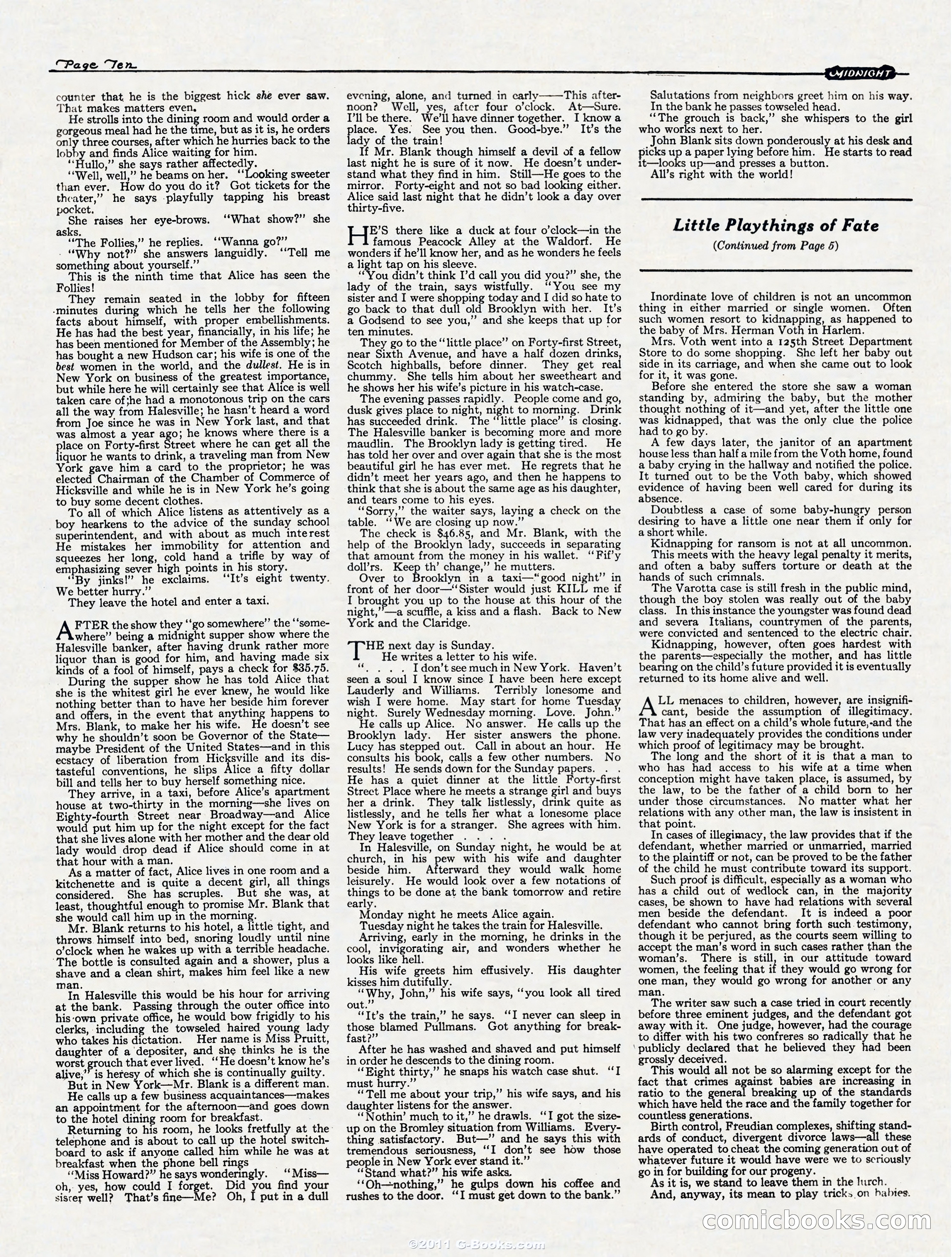 Midnight, November 4, 1922 — page 10 of 32