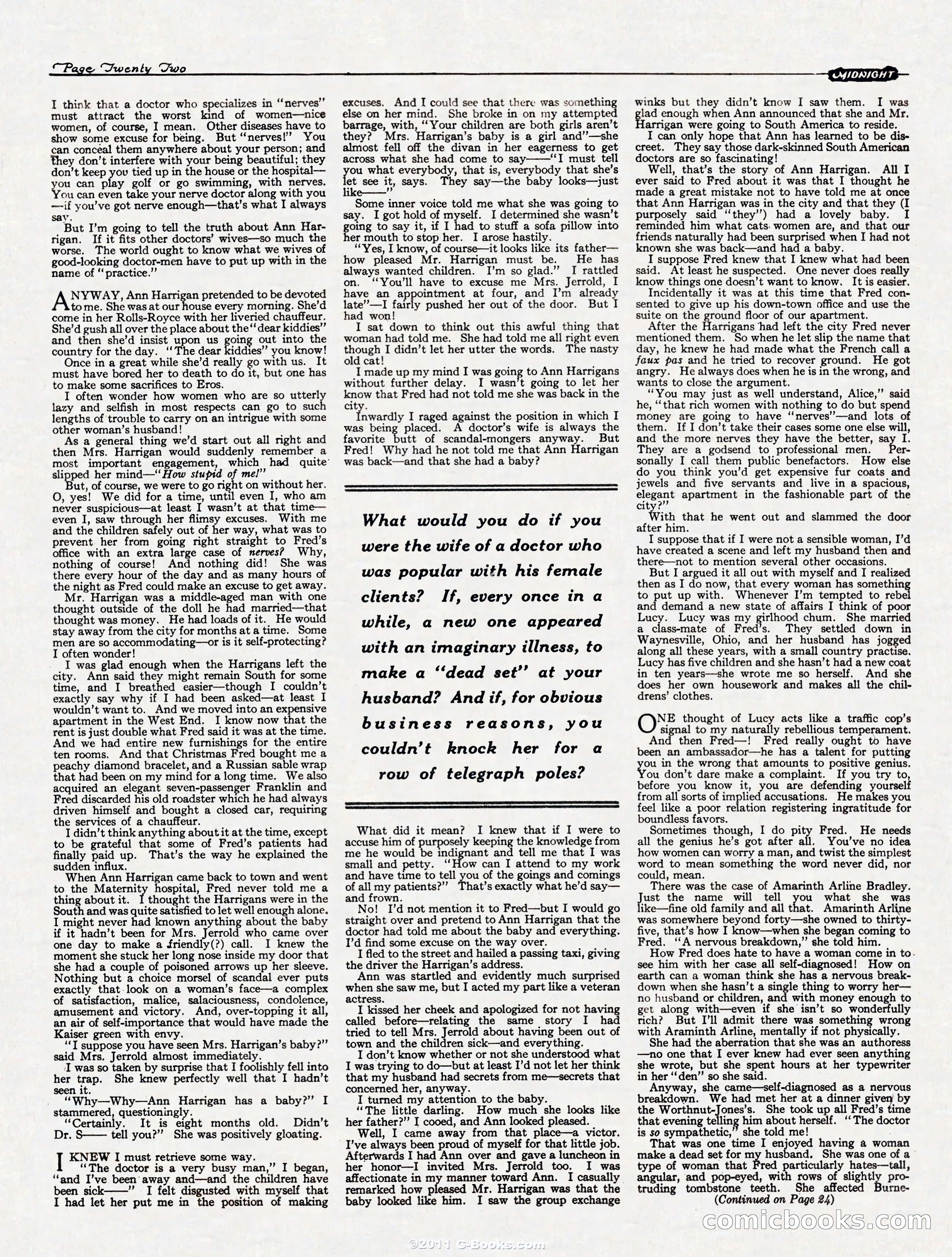 Midnight, November 4, 1922 — page 22 of 32