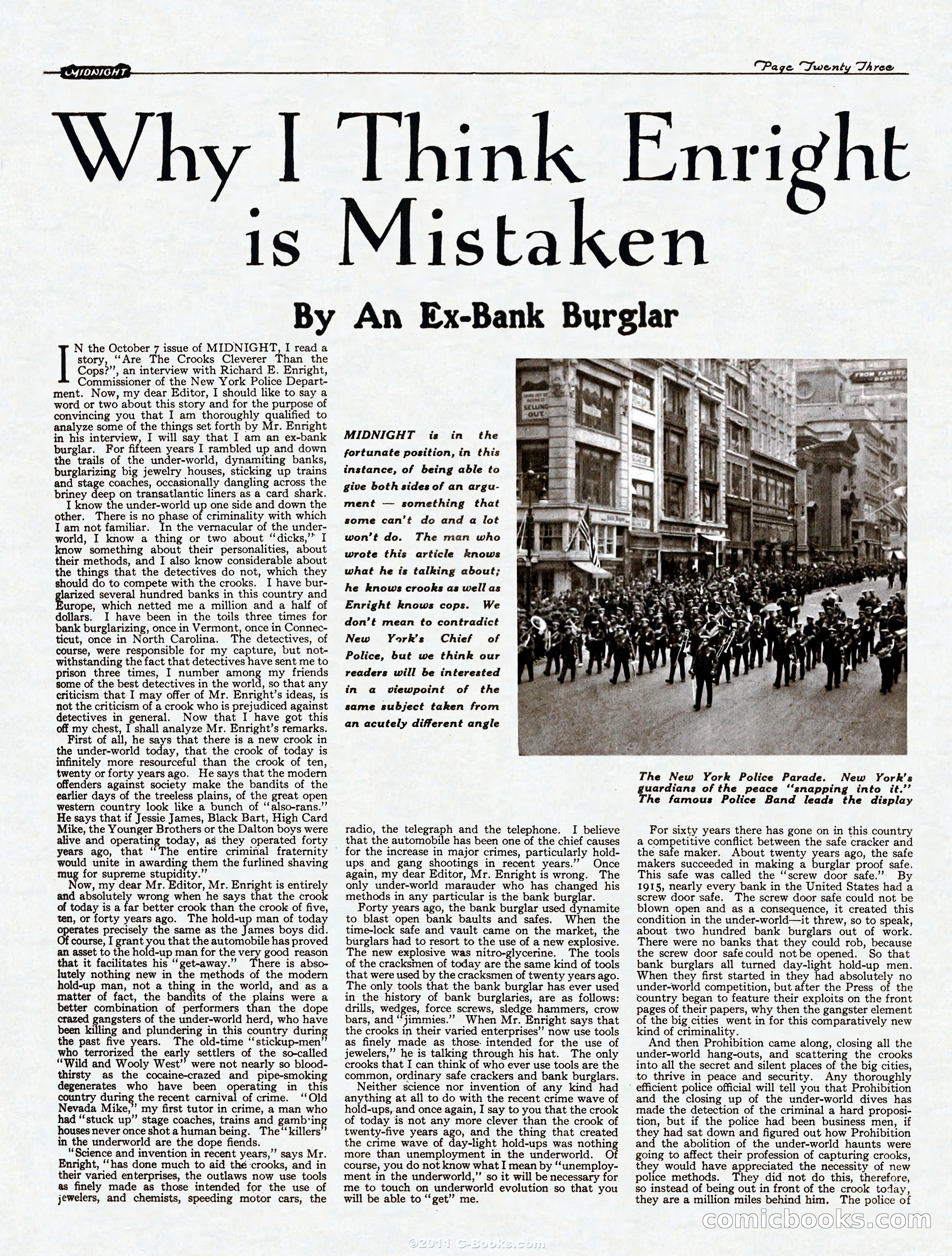 Midnight, November 4, 1922 — page 23 of 32