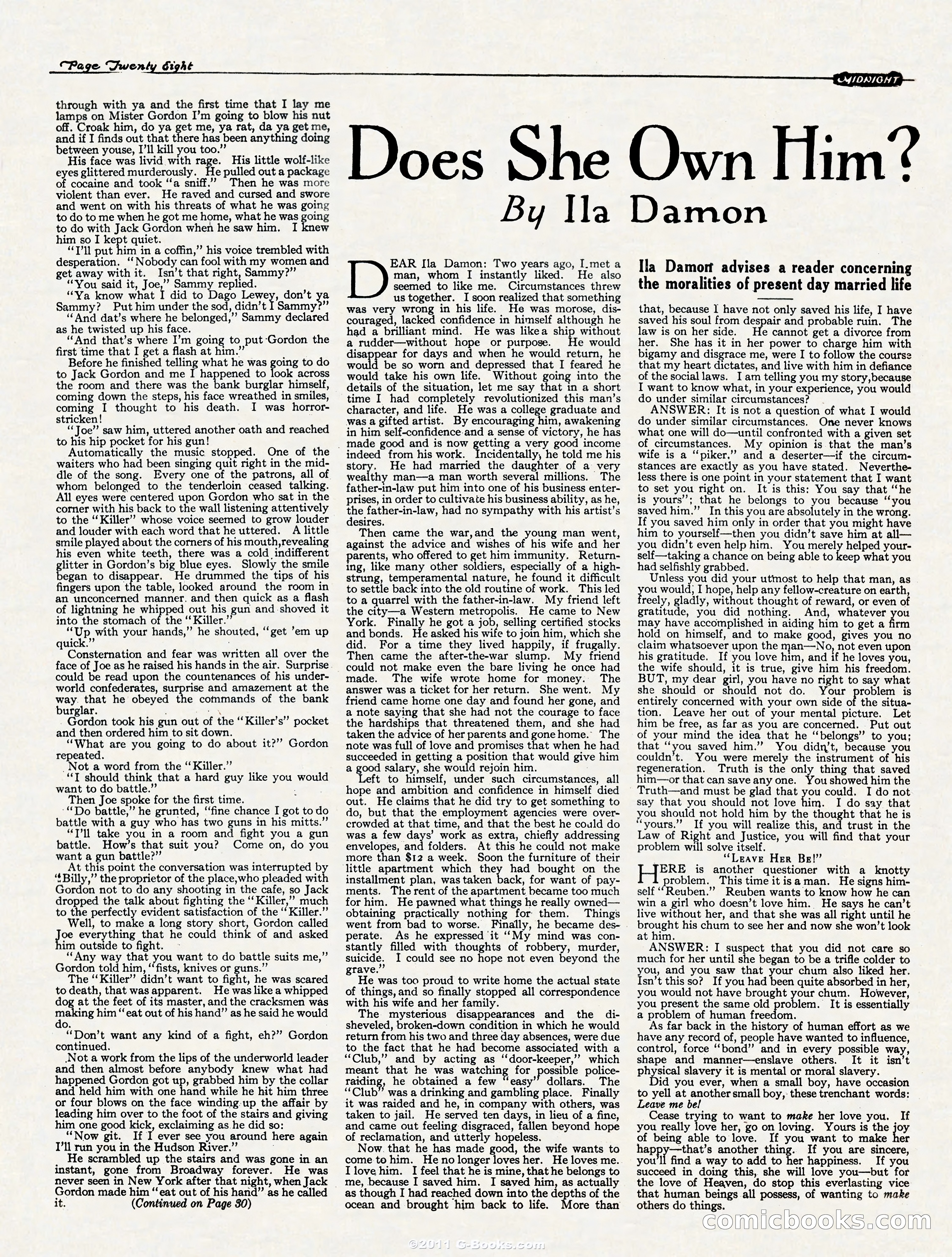 Midnight, November 4, 1922 — page 28 of 32