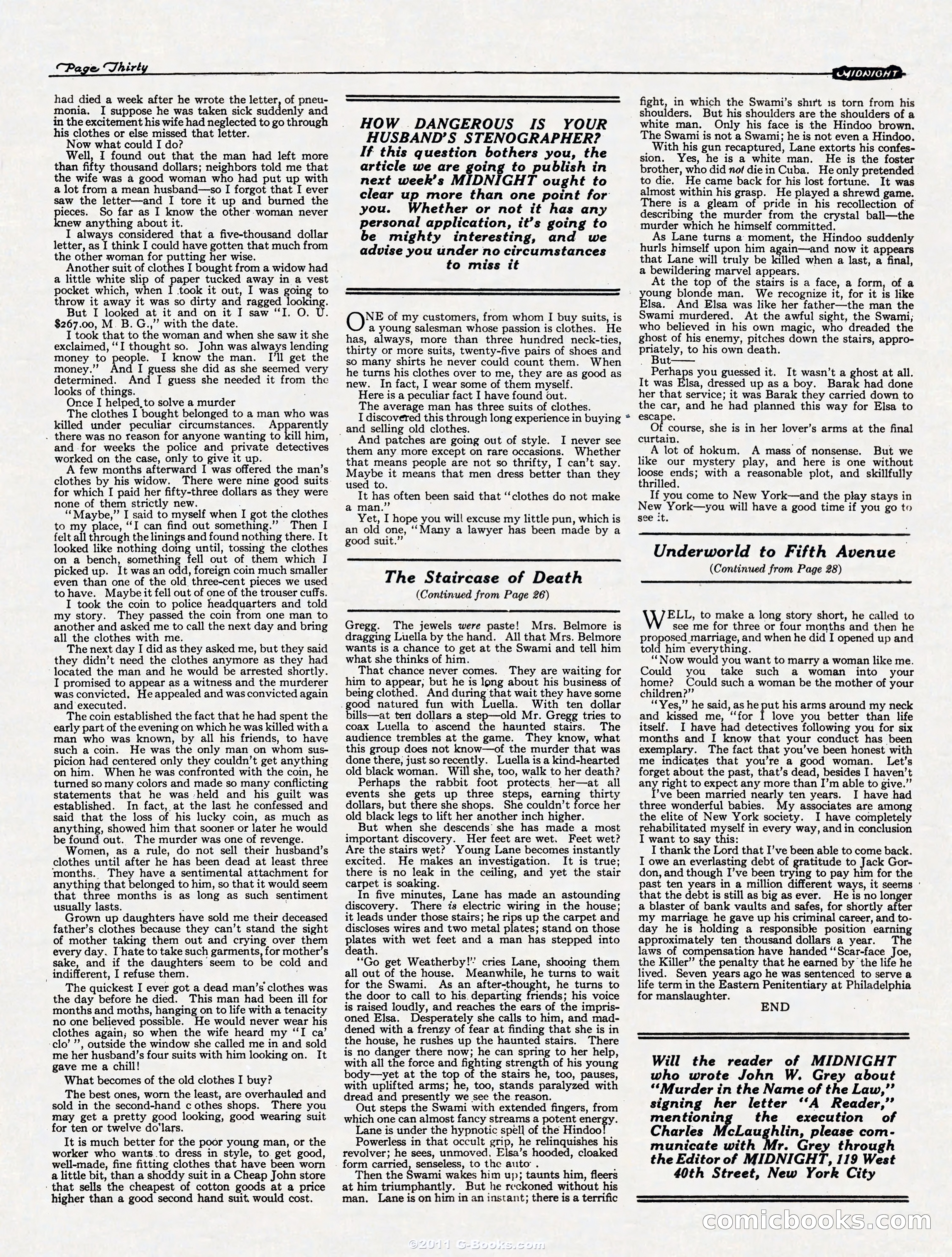 Midnight, November 4, 1922 — page 30 of 32