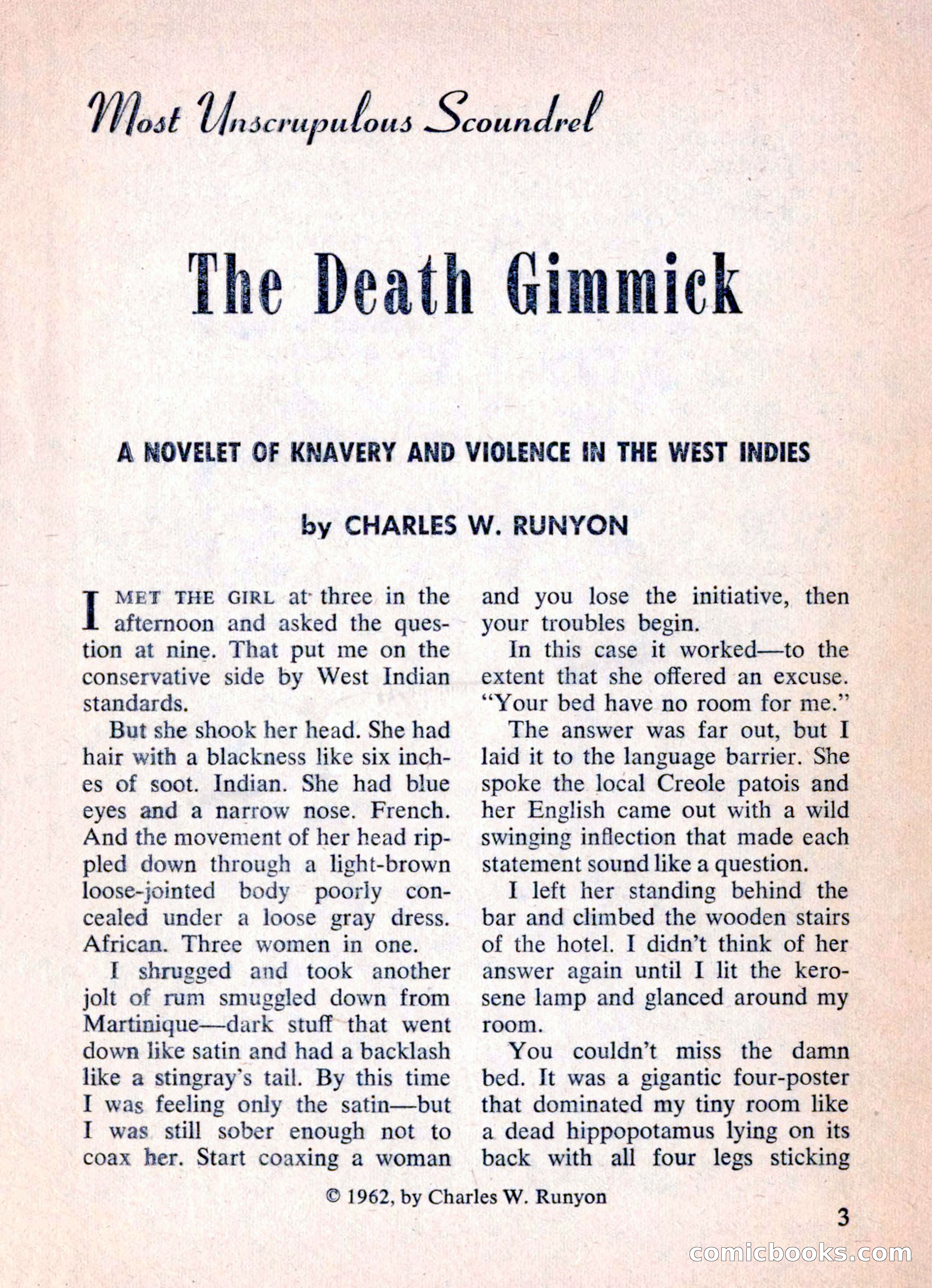 Mike Shayne Mystery Magazine, March 1962 — page 5 of 132