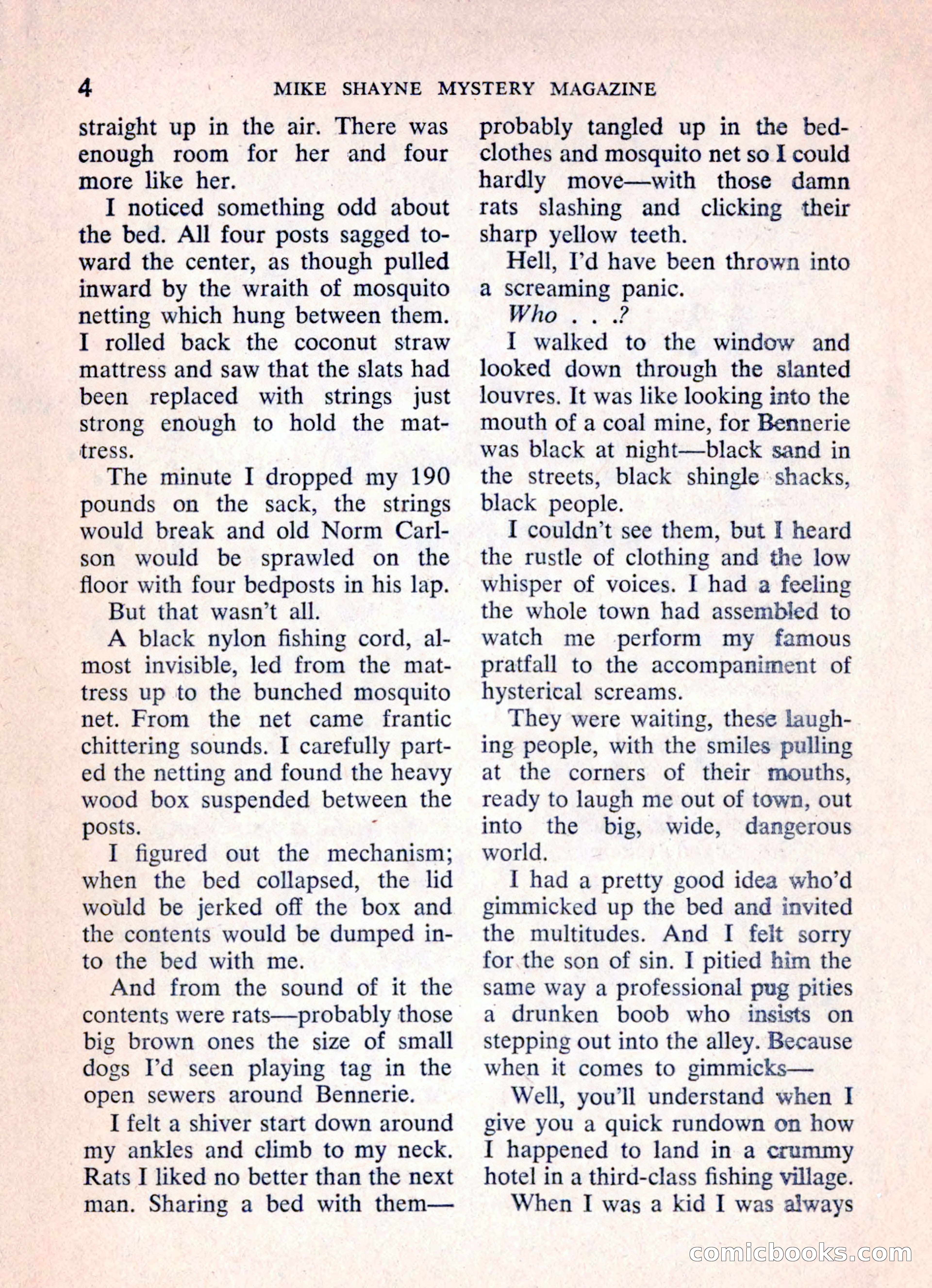 Mike Shayne Mystery Magazine, March 1962 — page 6 of 132