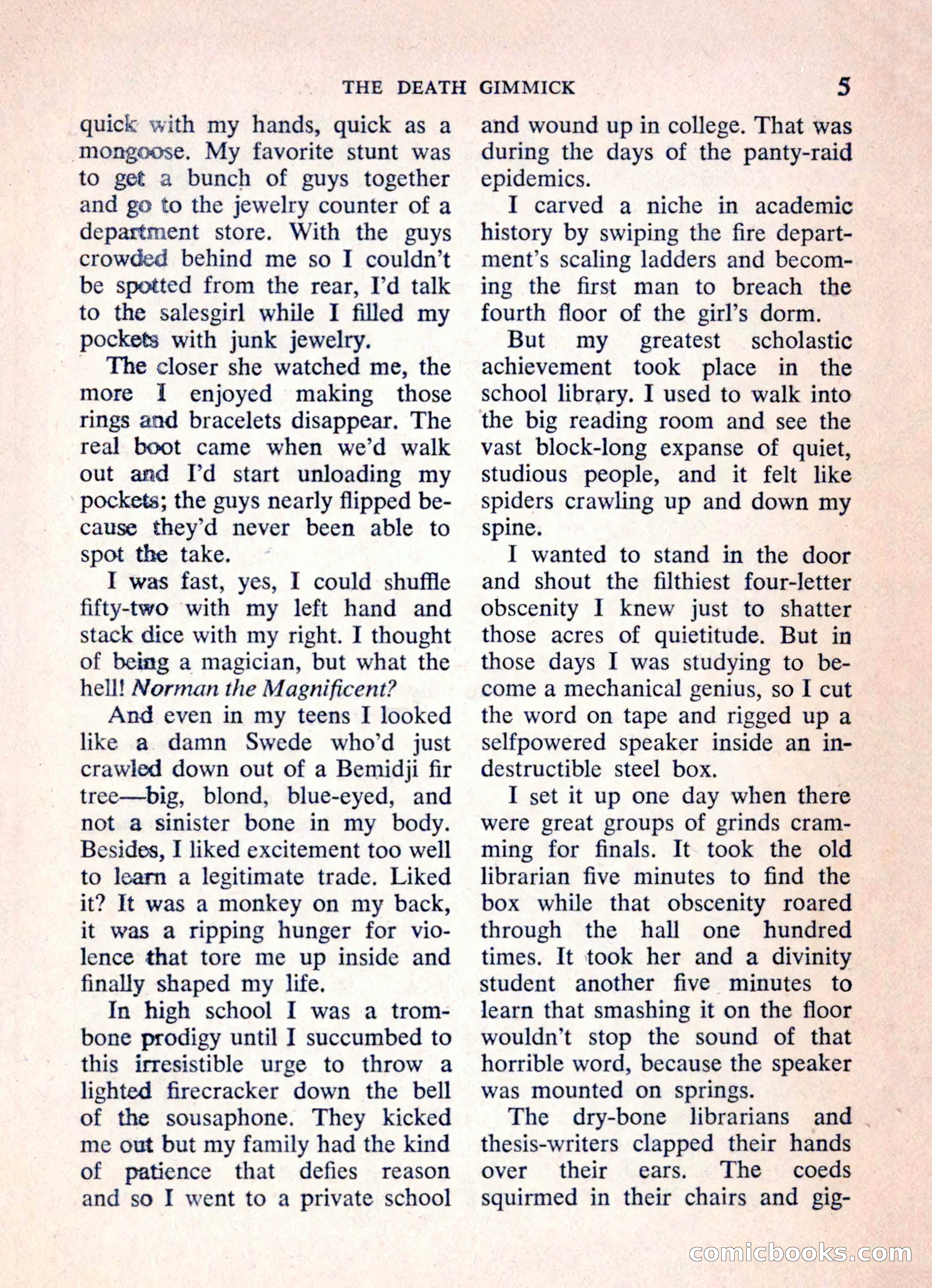 Mike Shayne Mystery Magazine, March 1962 — page 7 of 132