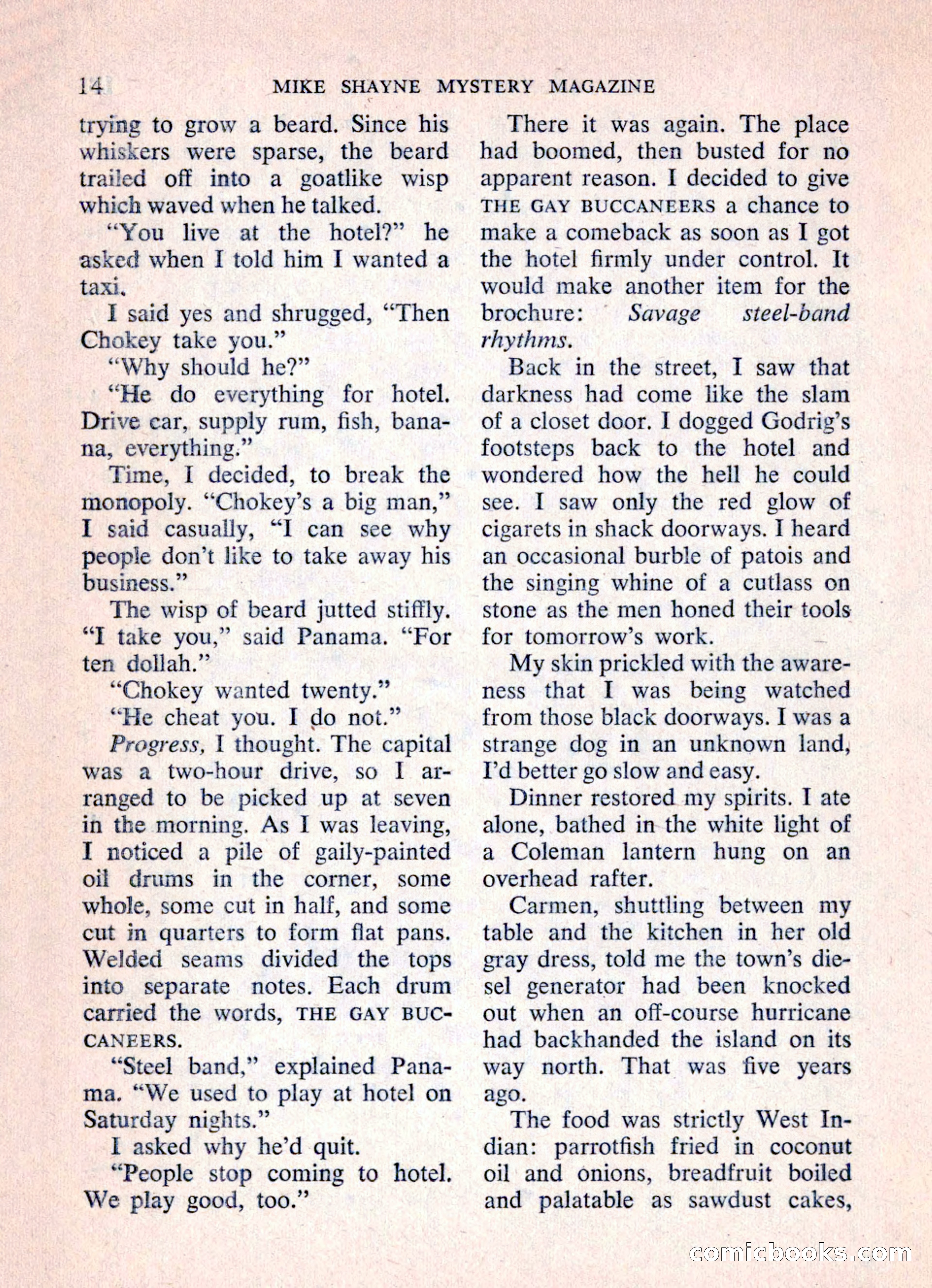Mike Shayne Mystery Magazine, March 1962 — page 16 of 132