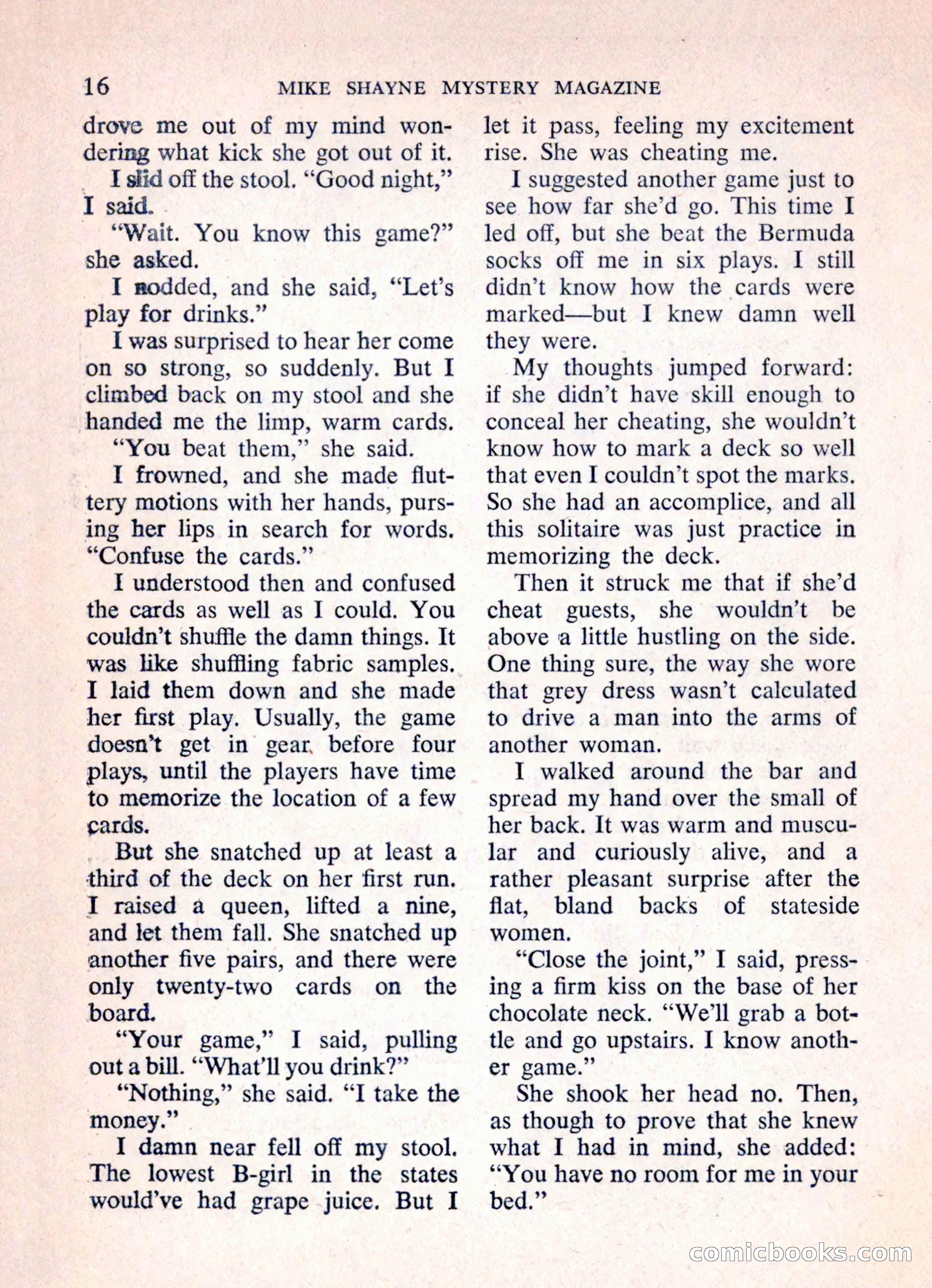 Mike Shayne Mystery Magazine, March 1962 — page 18 of 132