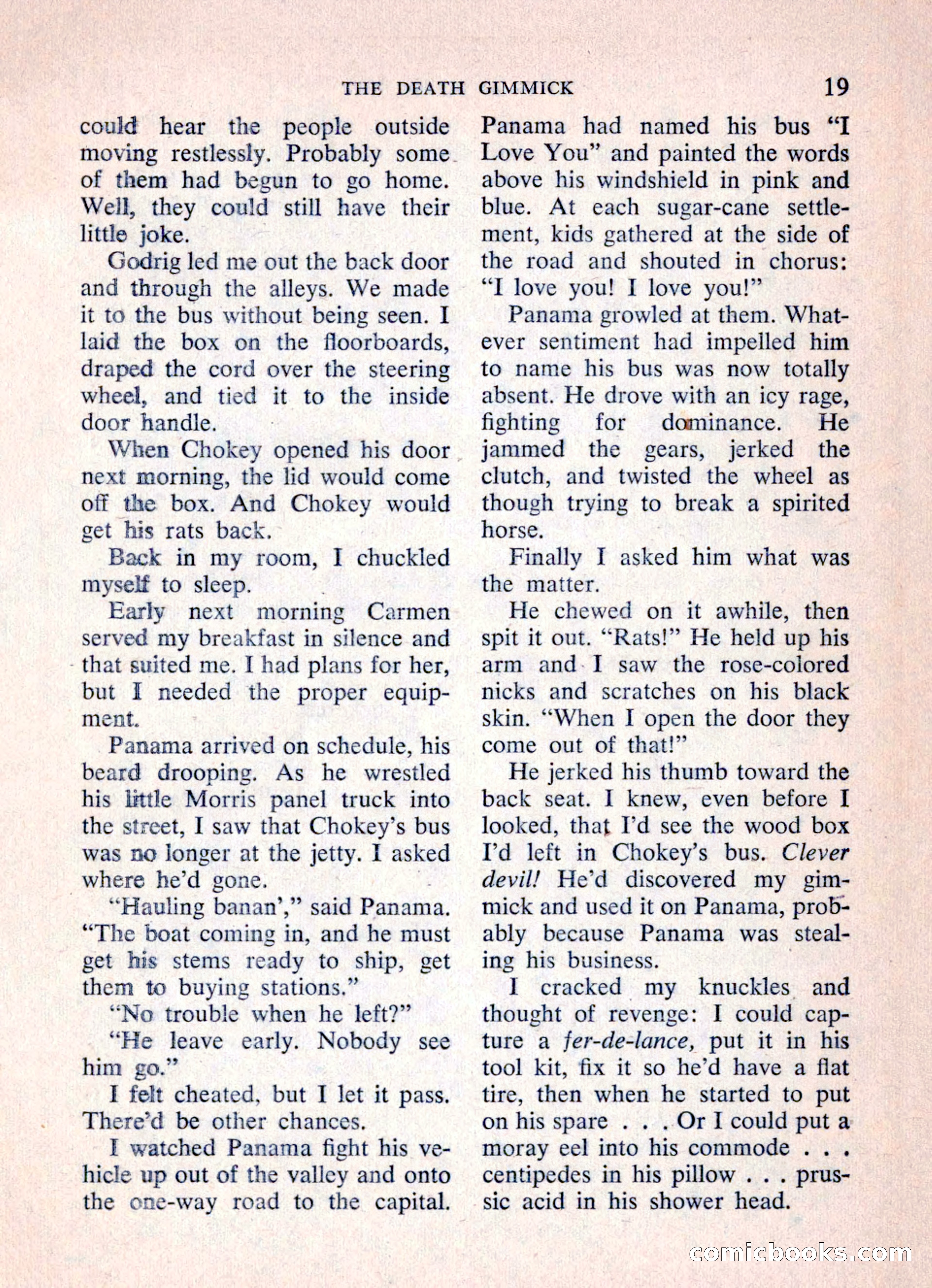 Mike Shayne Mystery Magazine, March 1962 — page 21 of 132