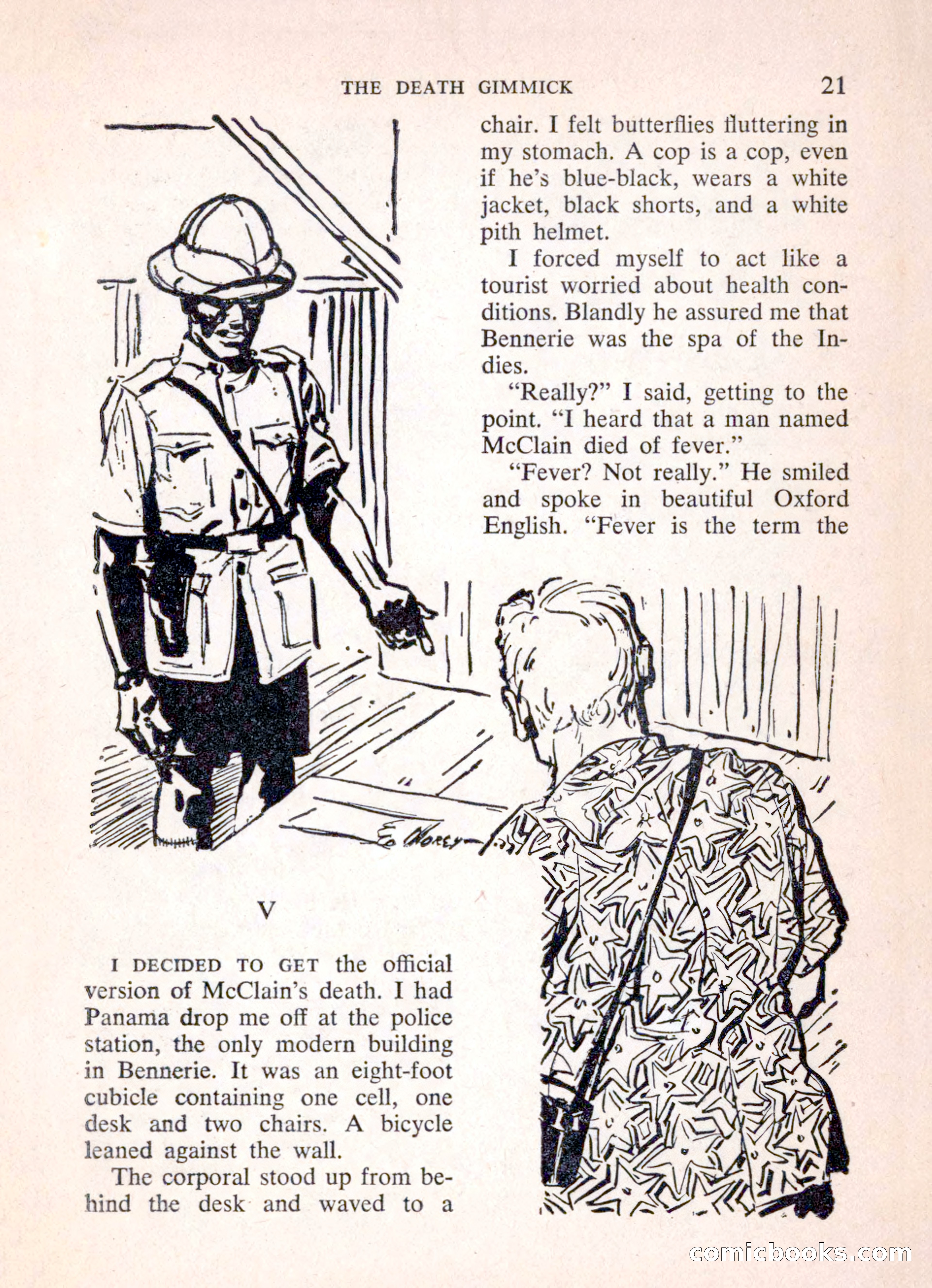 Mike Shayne Mystery Magazine, March 1962 — page 23 of 132