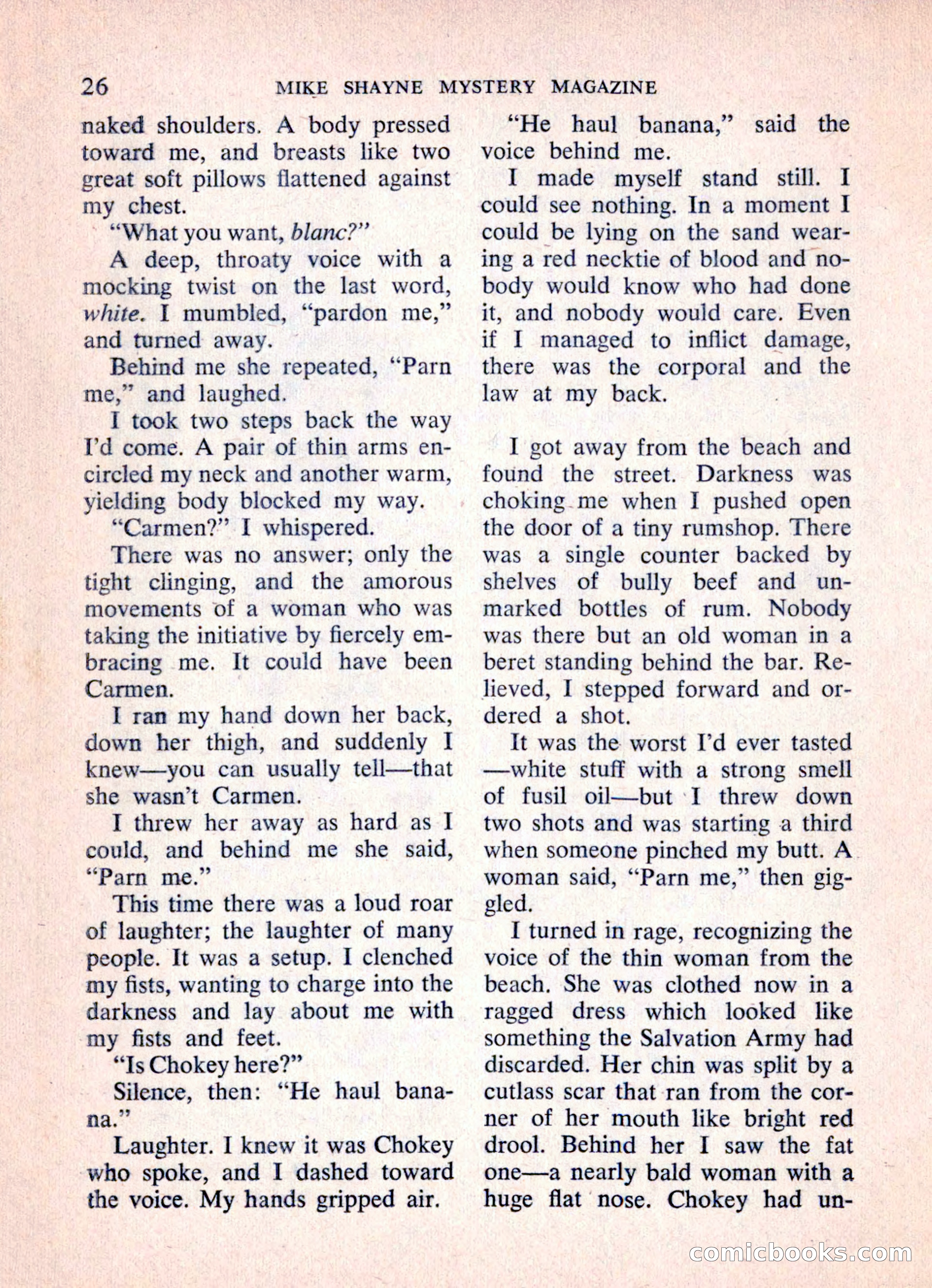Mike Shayne Mystery Magazine, March 1962 — page 28 of 132