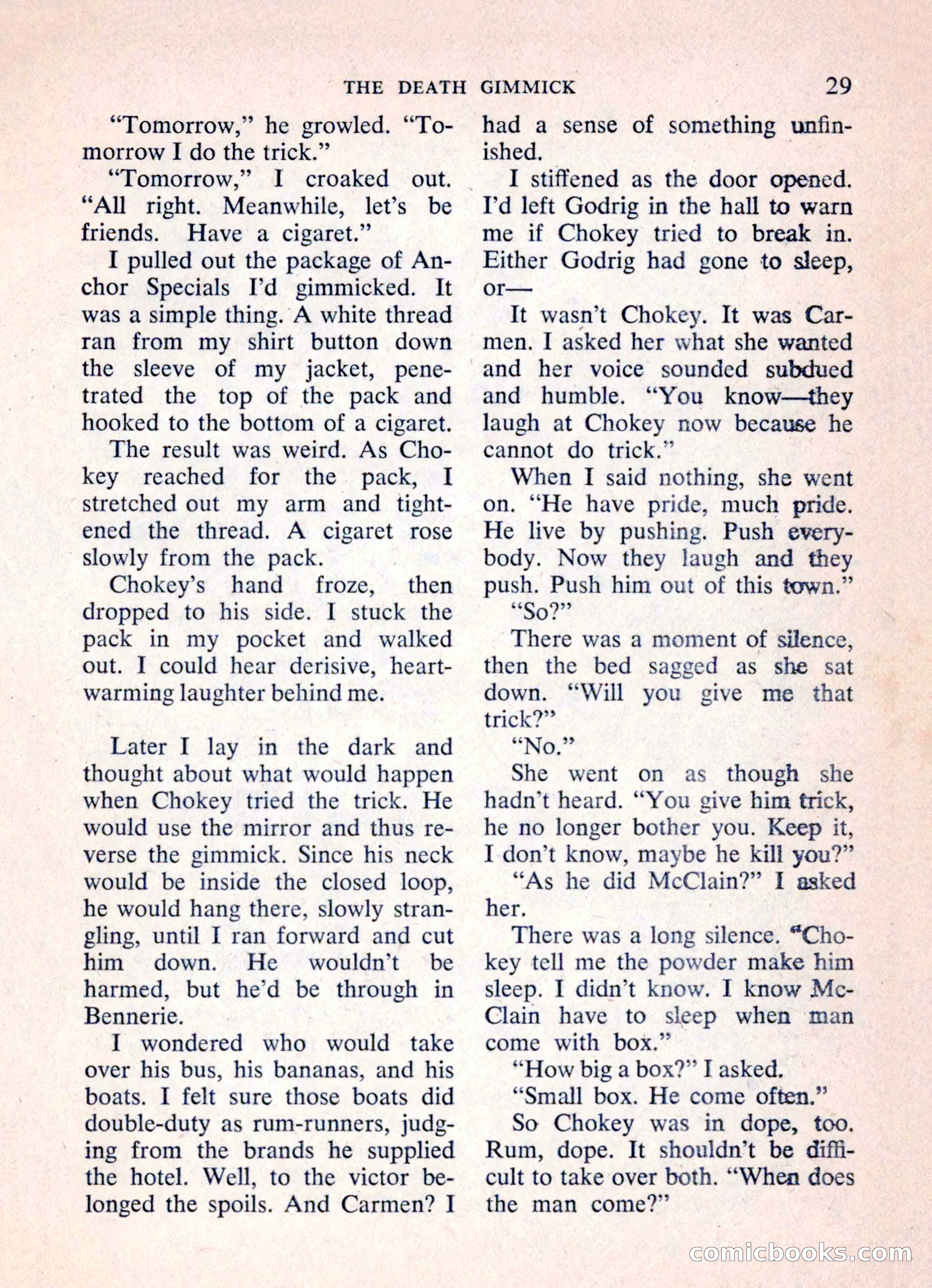 Mike Shayne Mystery Magazine, March 1962 — page 31 of 132
