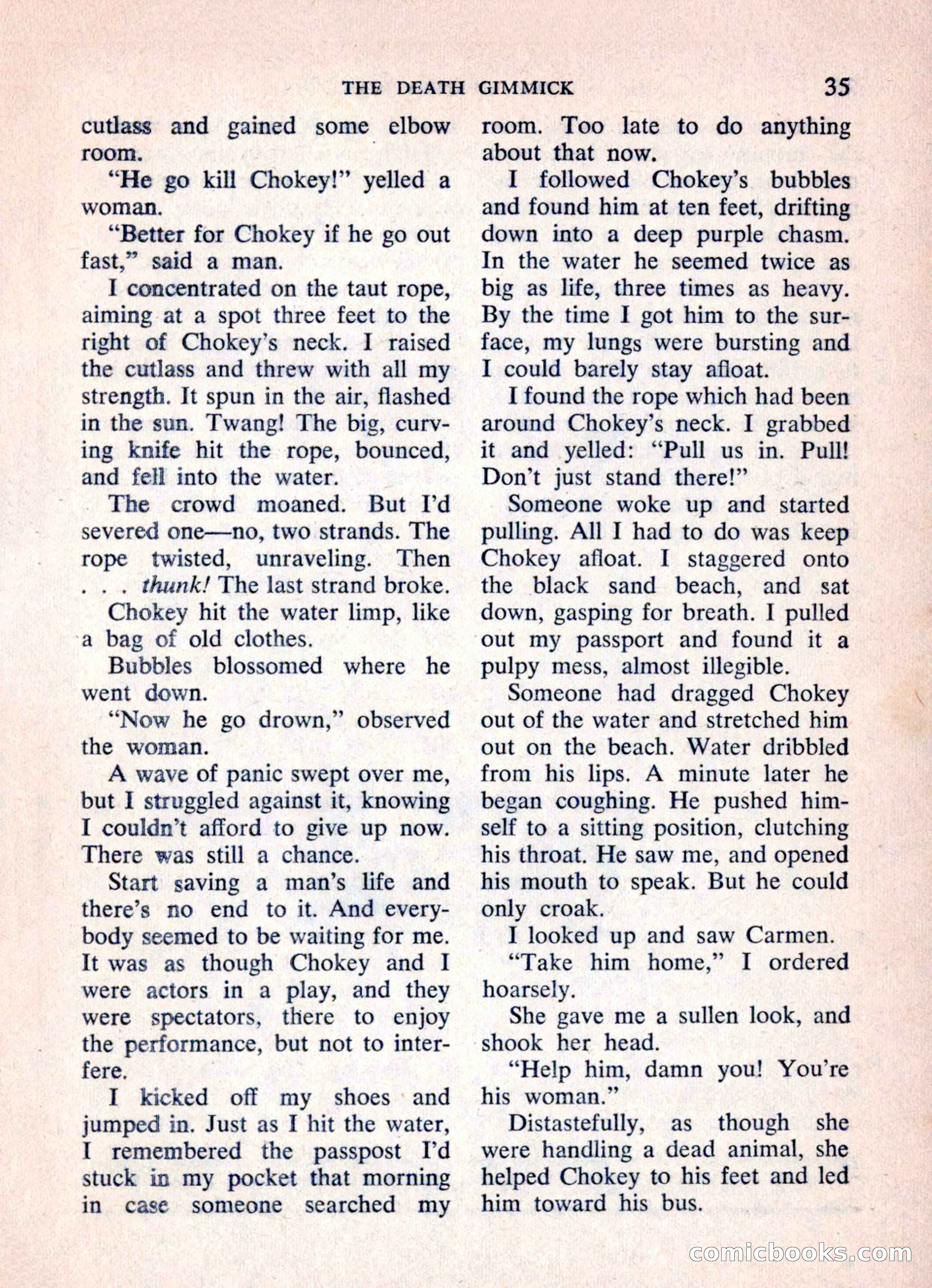 Mike Shayne Mystery Magazine, March 1962 — page 37 of 132