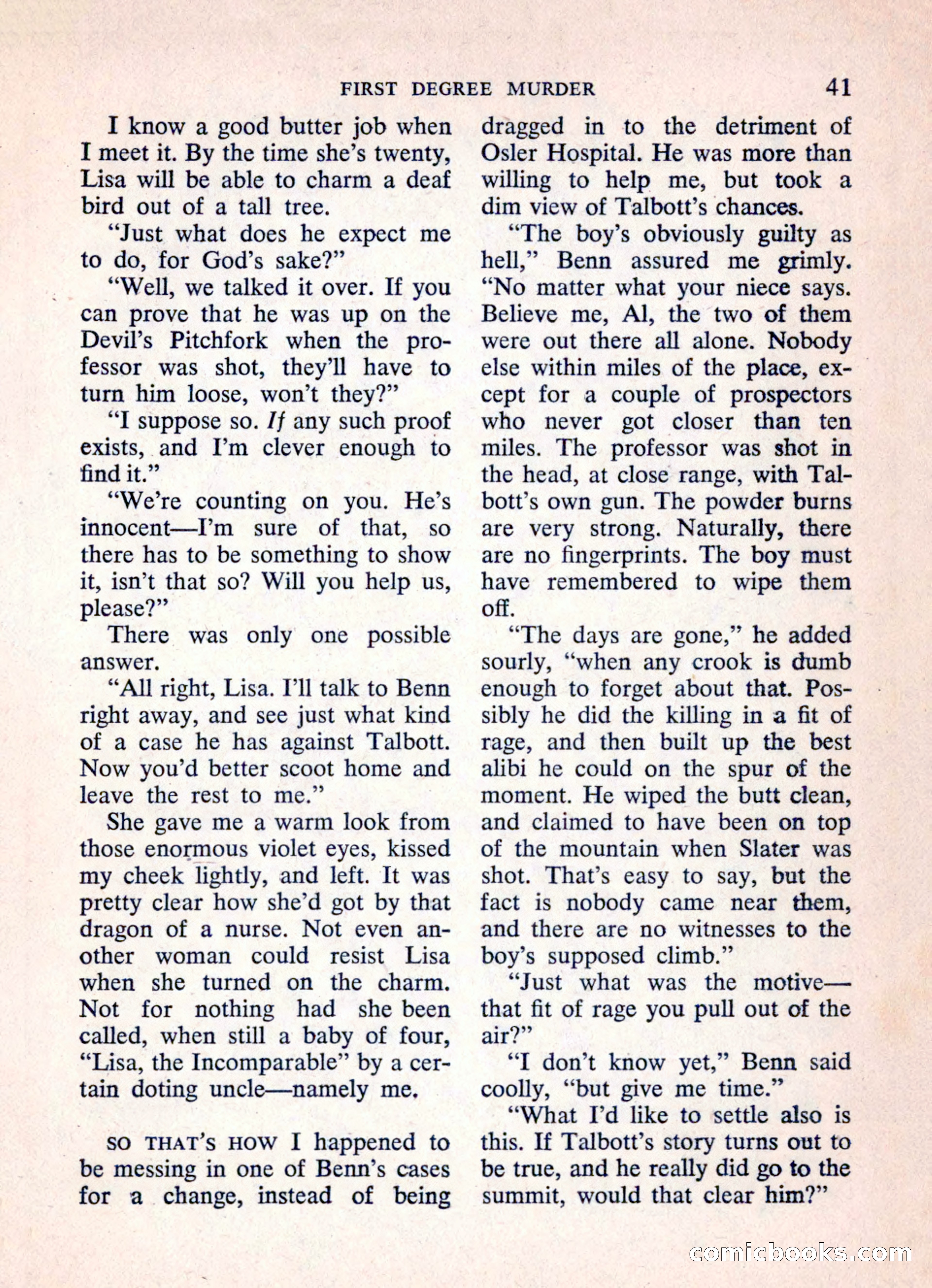 Mike Shayne Mystery Magazine, March 1962 — page 43 of 132