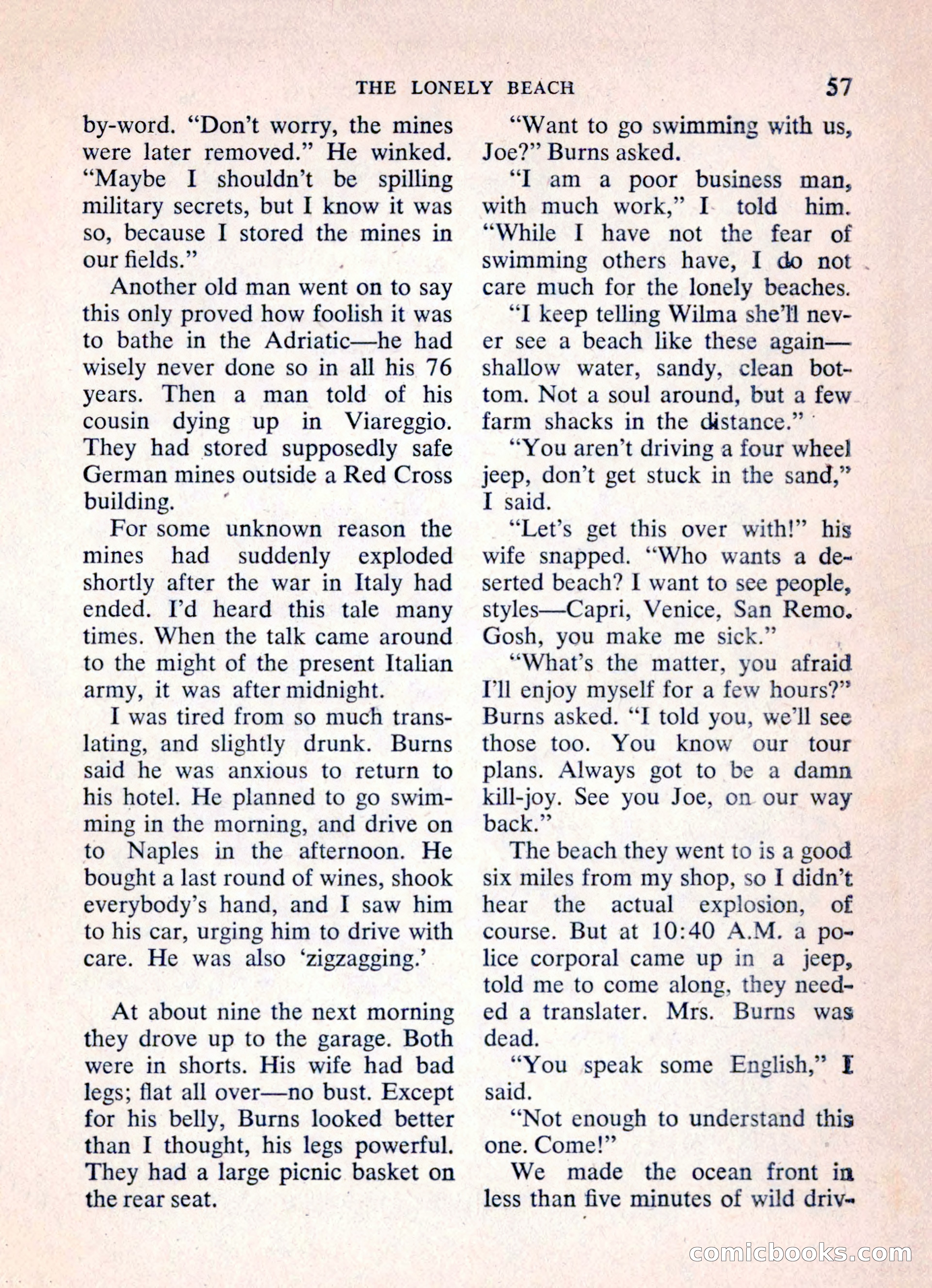 Mike Shayne Mystery Magazine, March 1962 — page 59 of 132