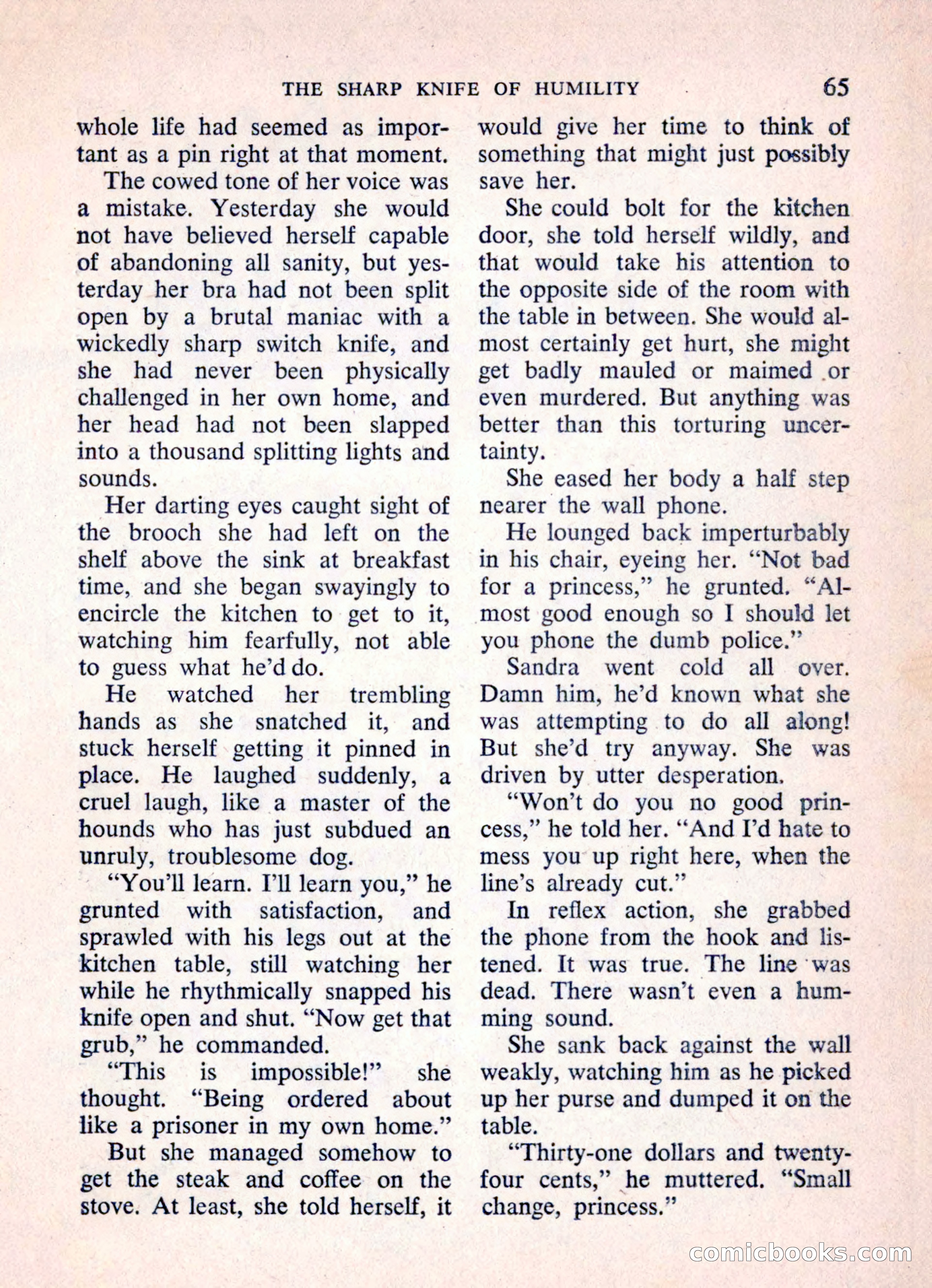 Mike Shayne Mystery Magazine, March 1962 — page 67 of 132