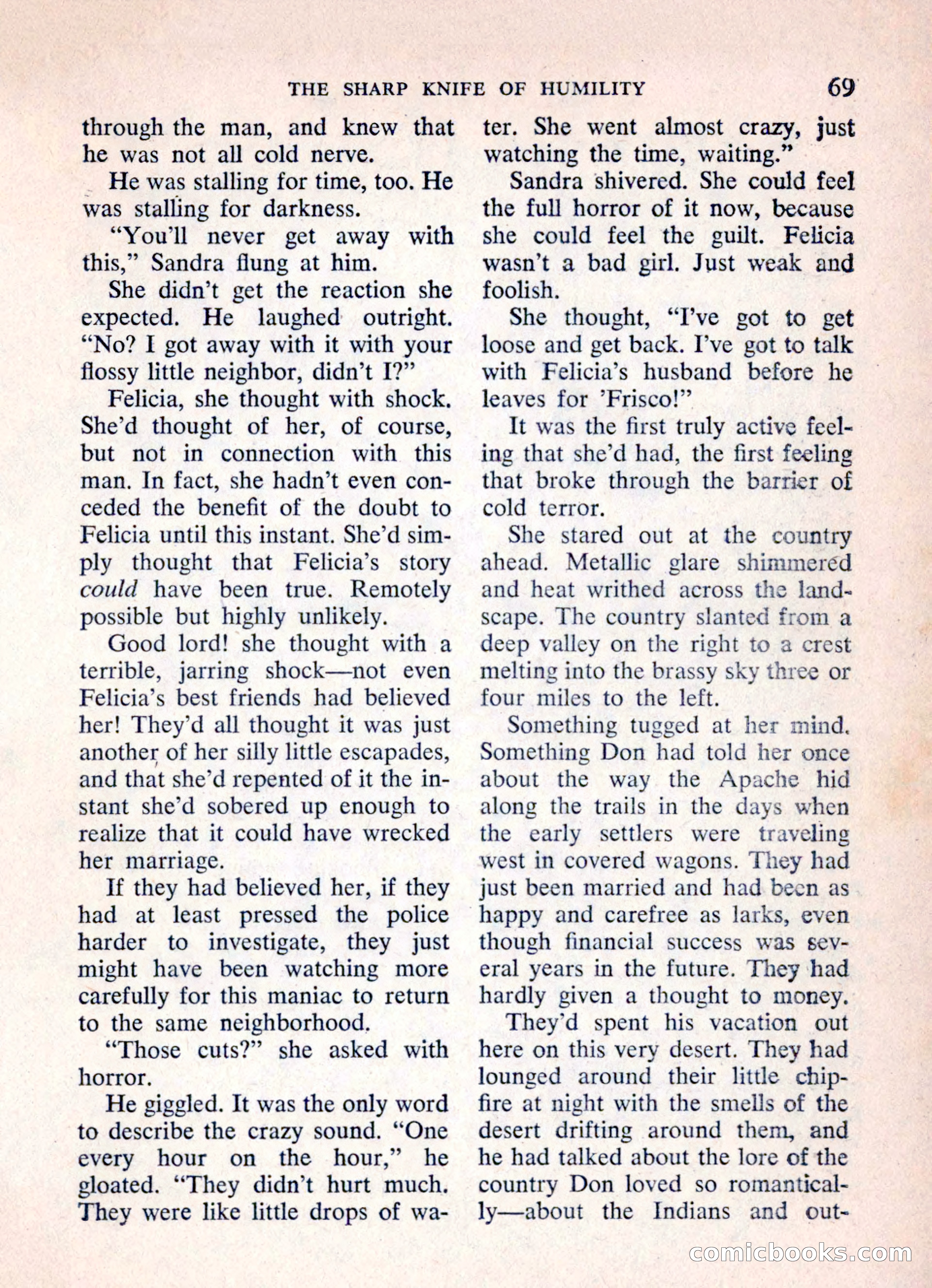 Mike Shayne Mystery Magazine, March 1962 — page 71 of 132