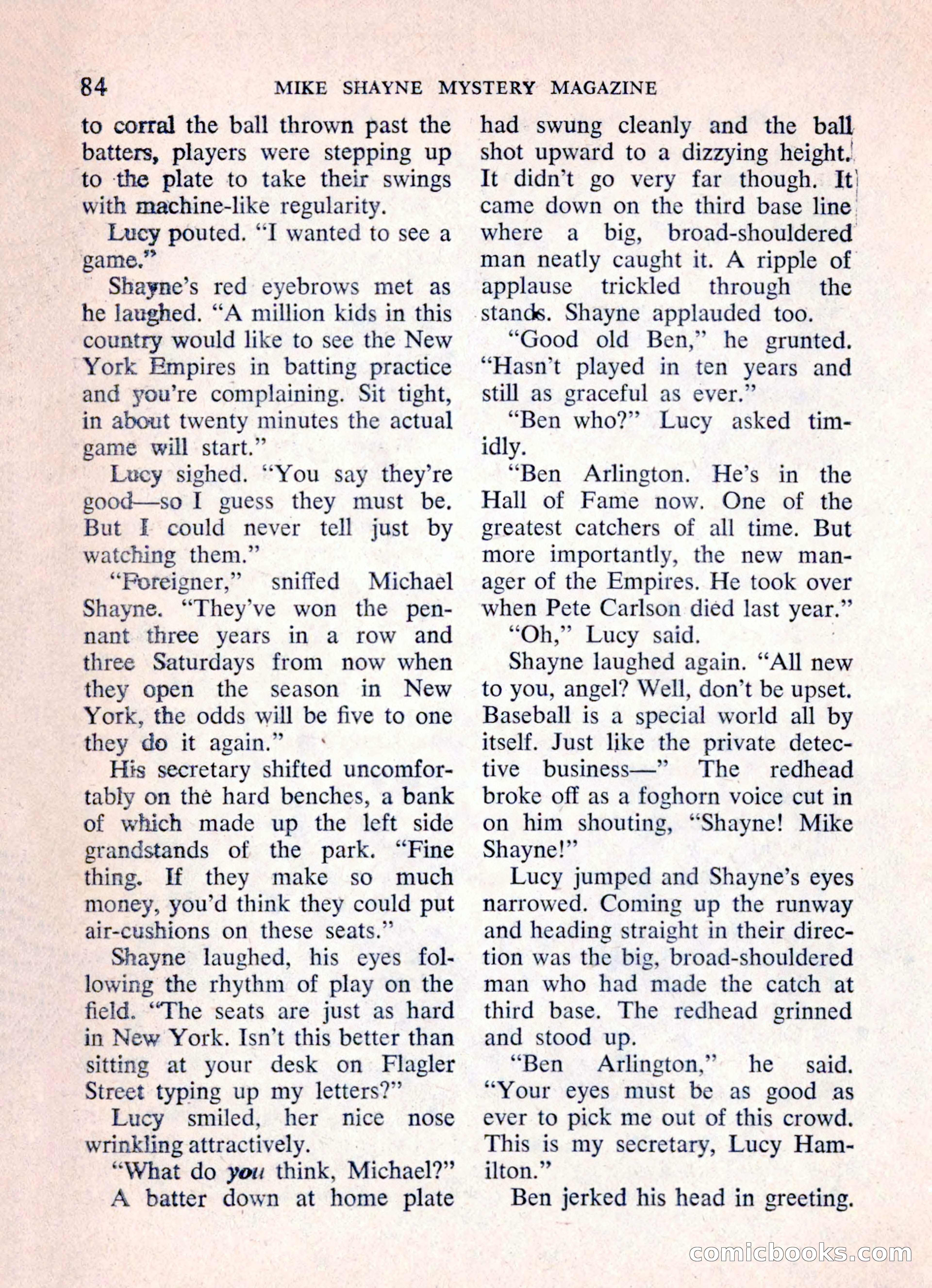 Mike Shayne Mystery Magazine, March 1962 — page 86 of 132