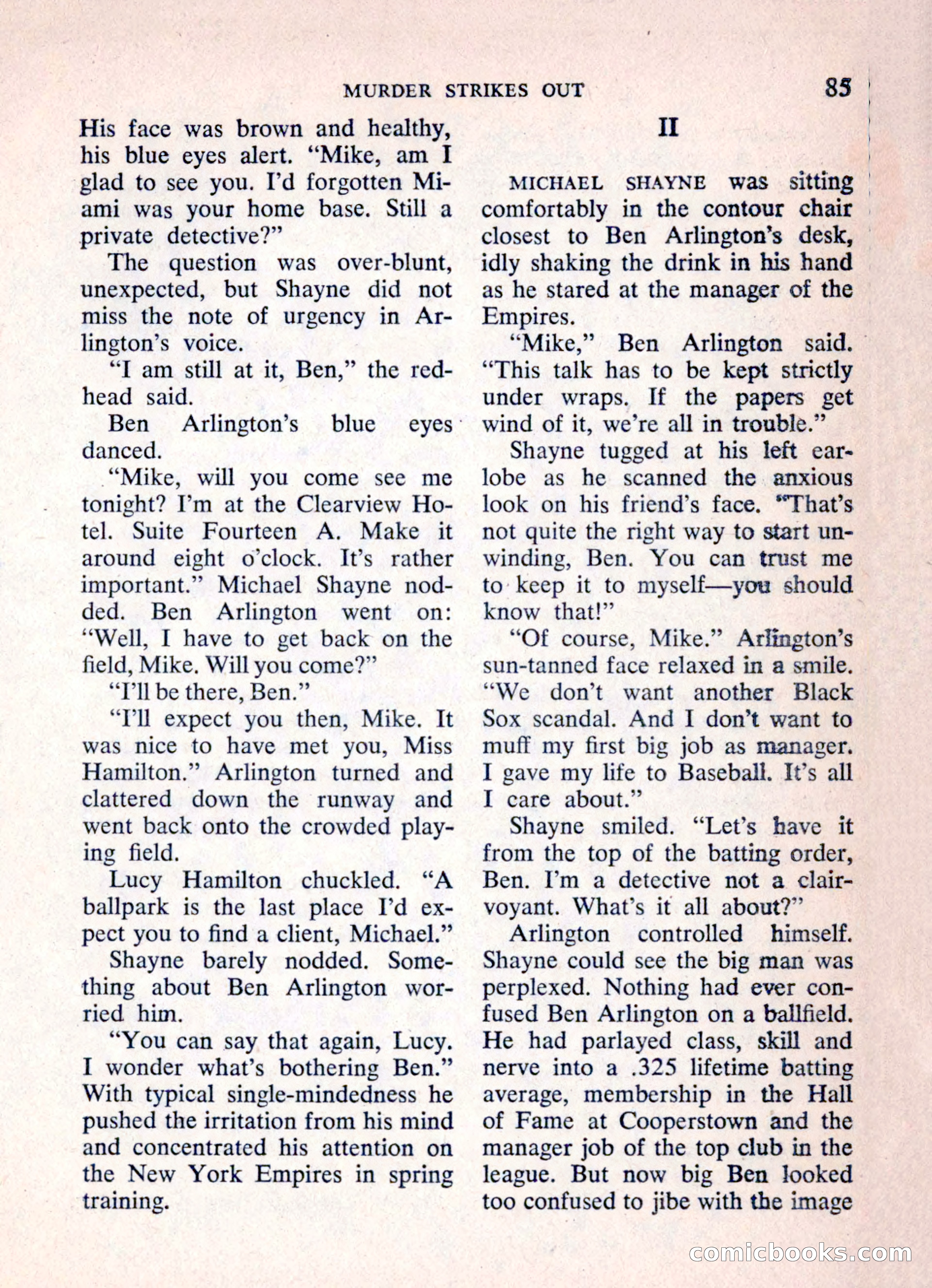 Mike Shayne Mystery Magazine, March 1962 — page 87 of 132