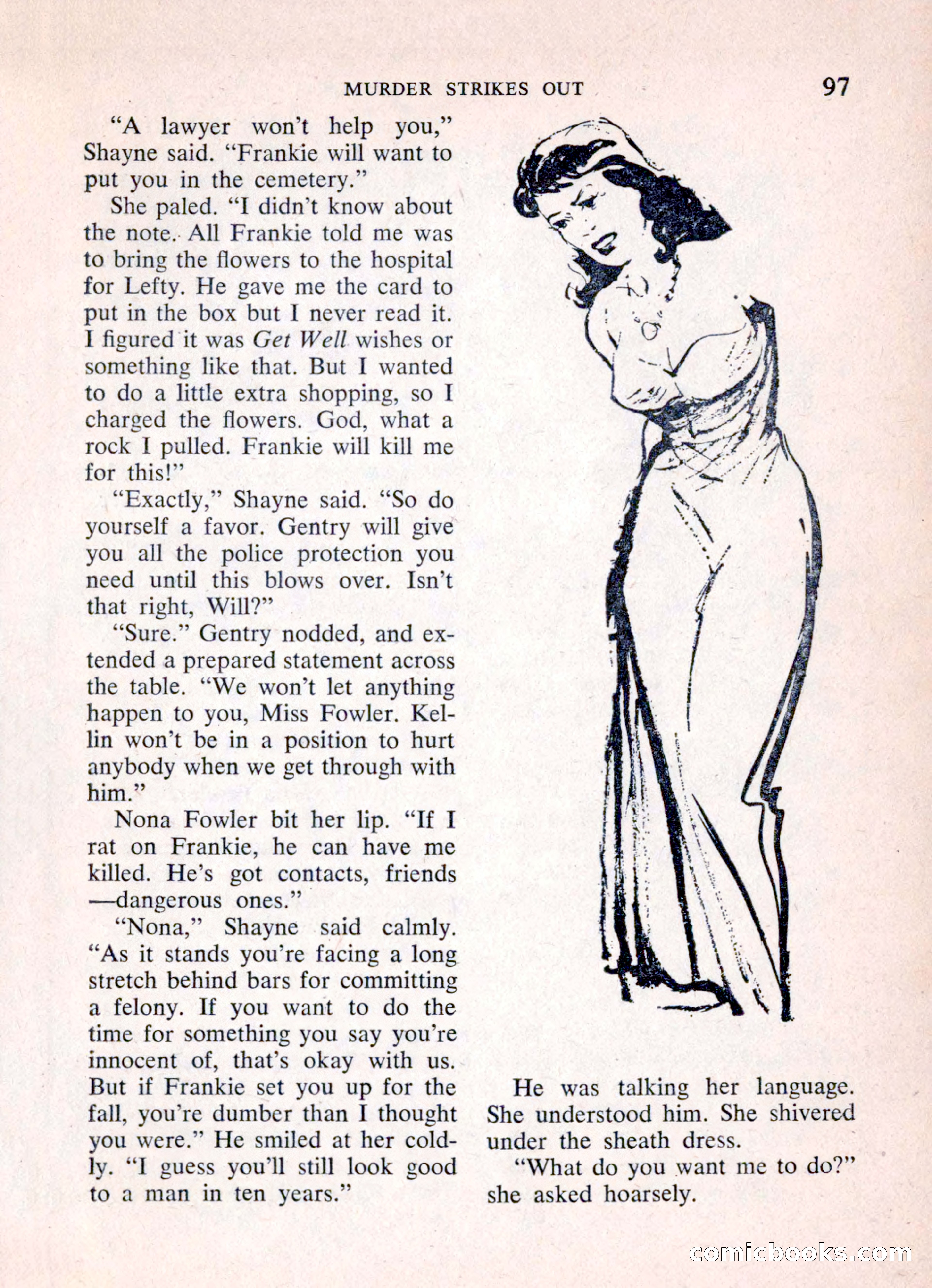 Mike Shayne Mystery Magazine, March 1962 — page 99 of 132
