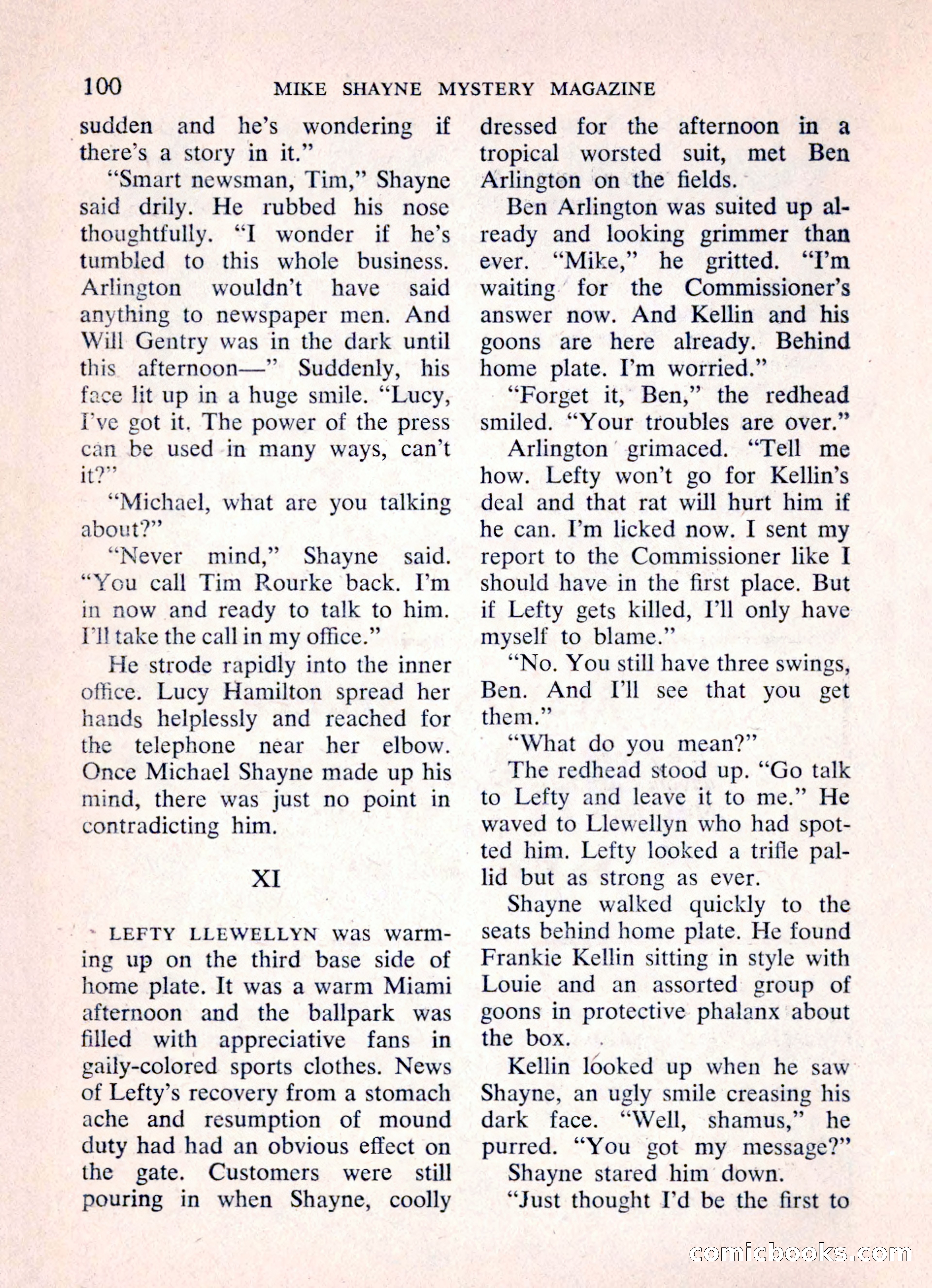 Mike Shayne Mystery Magazine, March 1962 — page 102 of 132