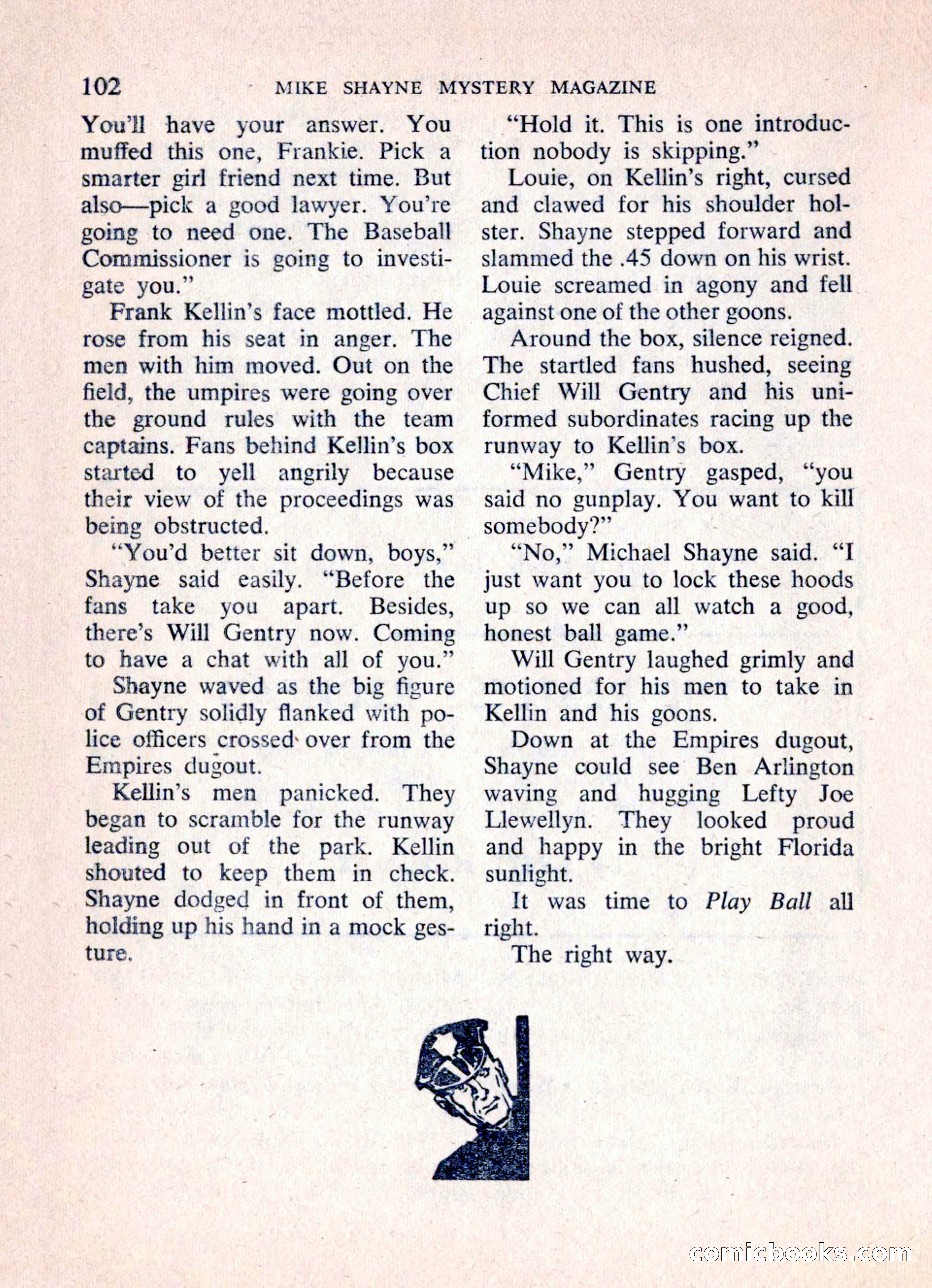 Mike Shayne Mystery Magazine, March 1962 — page 104 of 132