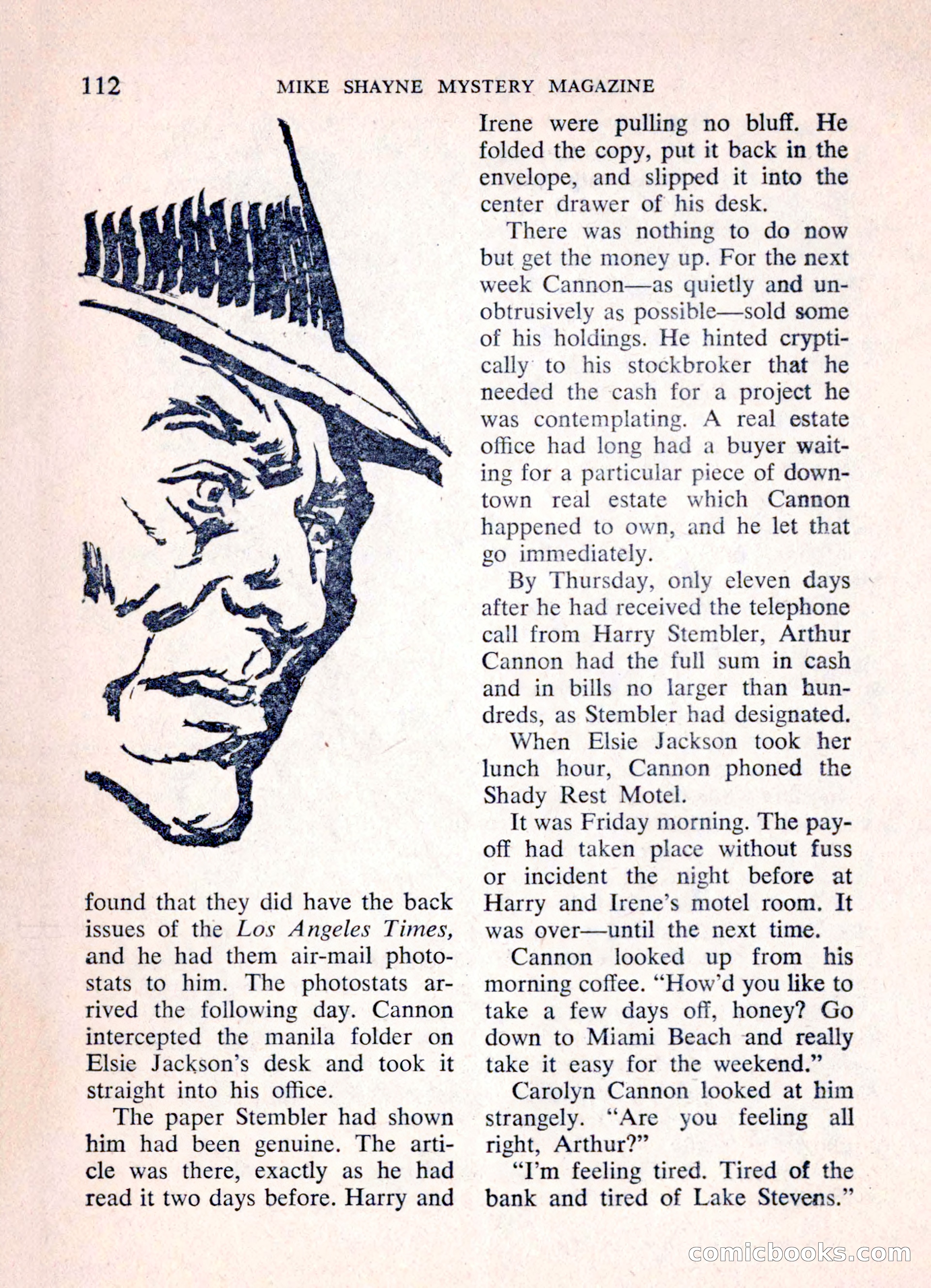 Mike Shayne Mystery Magazine, March 1962 — page 114 of 132