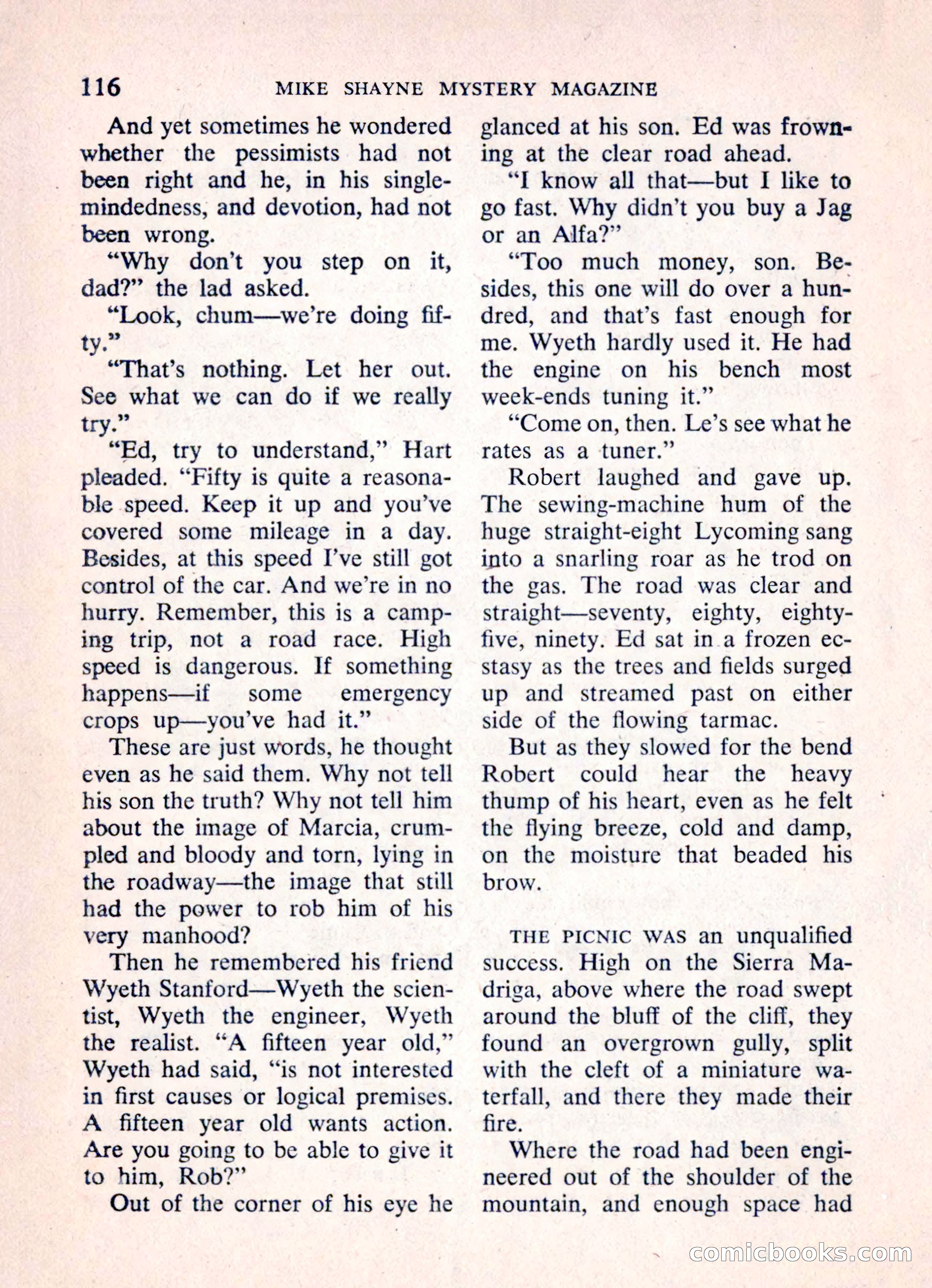 Mike Shayne Mystery Magazine, March 1962 — page 118 of 132