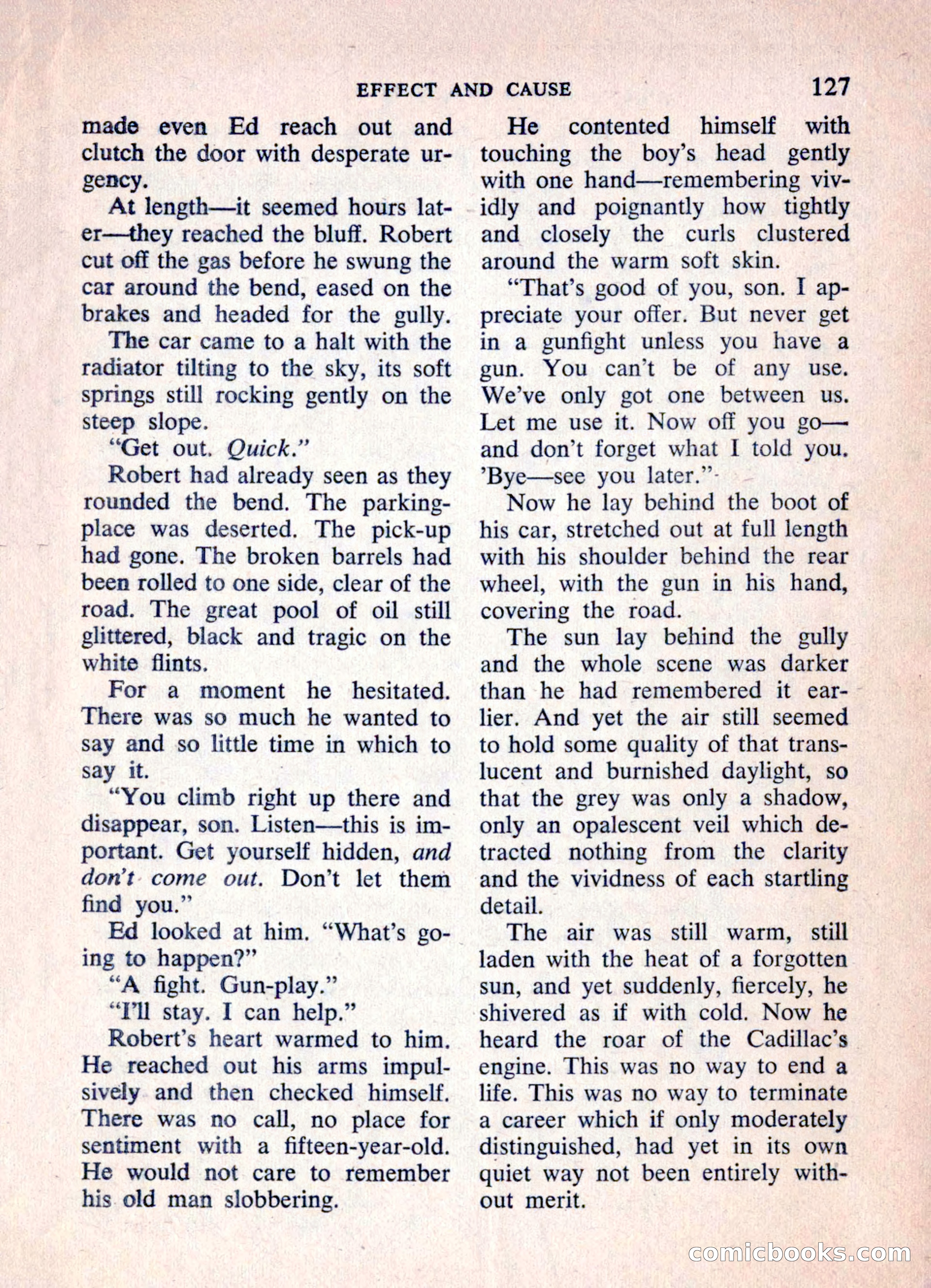 Mike Shayne Mystery Magazine, March 1962 — page 129 of 132