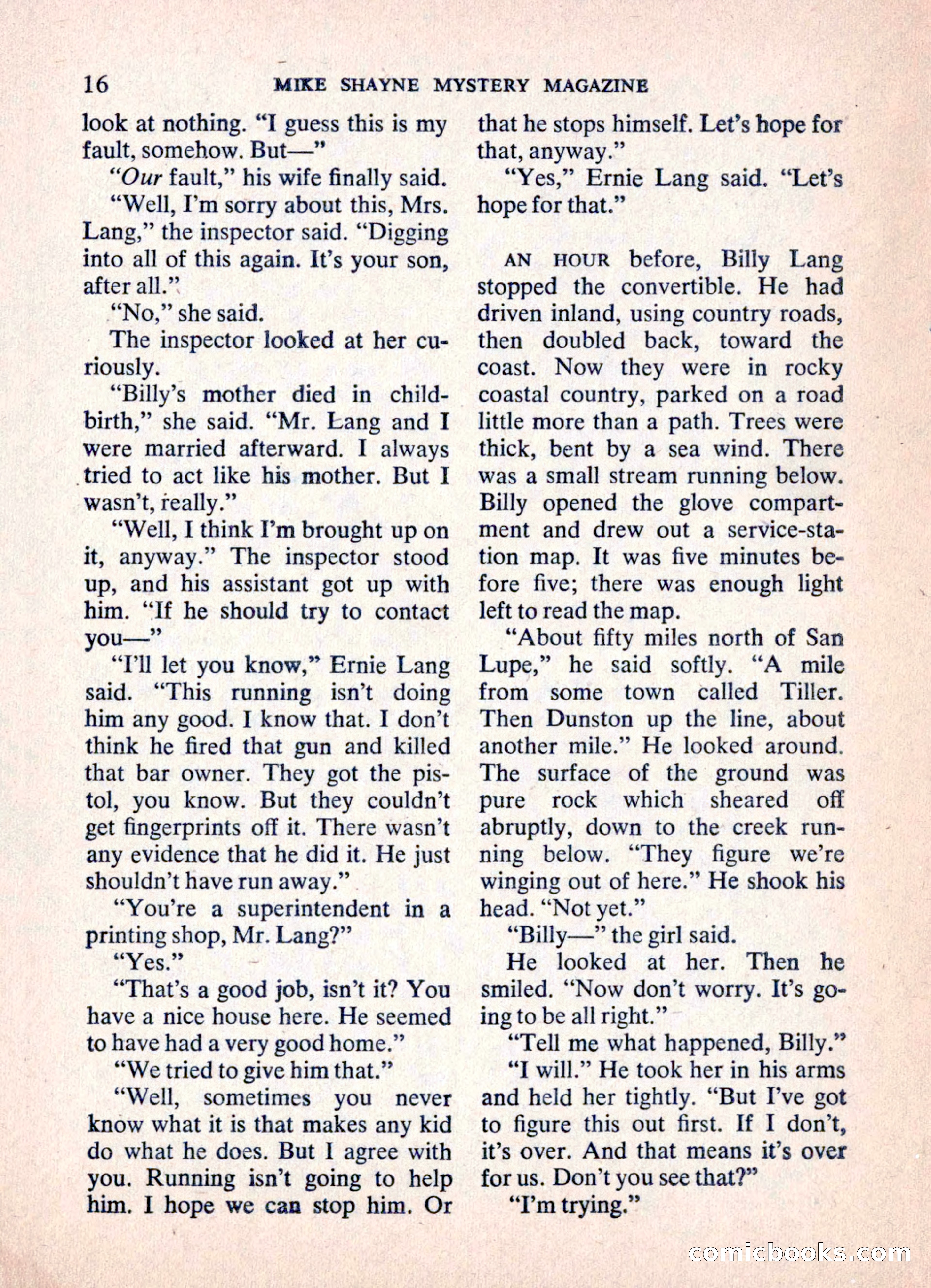 Mike Shayne Mystery Magazine — page 18 of 148