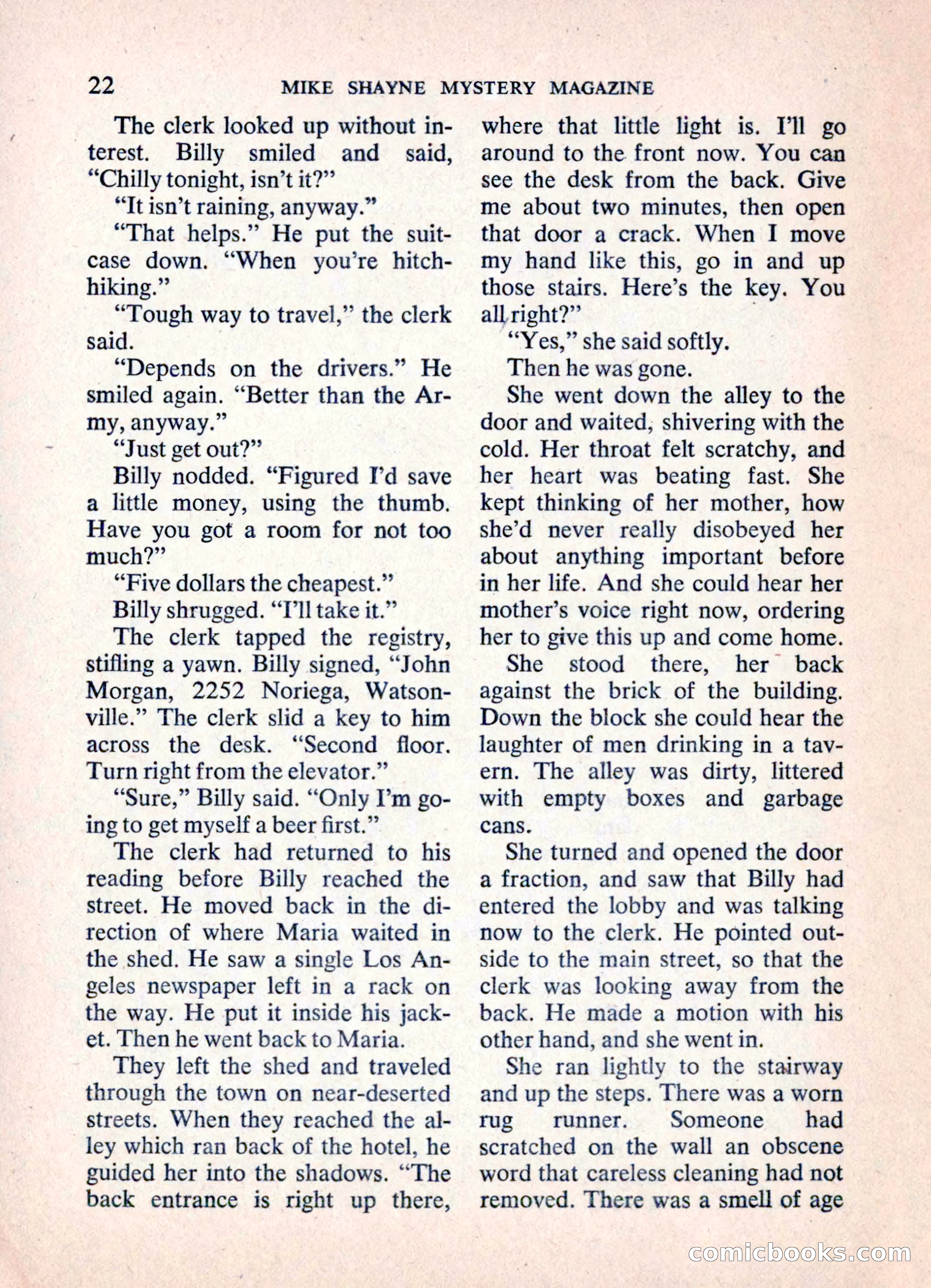 Mike Shayne Mystery Magazine — page 24 of 148