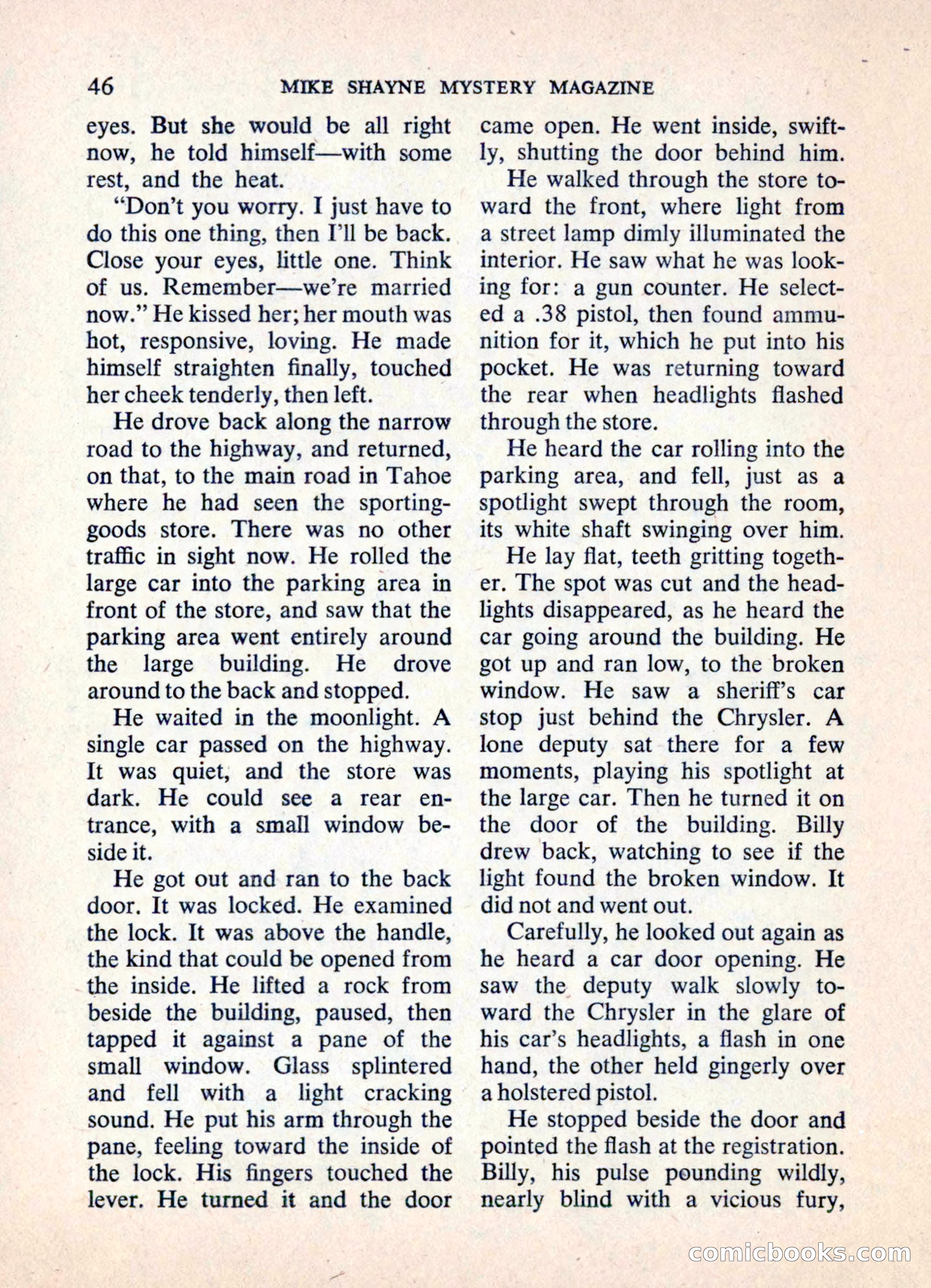 Mike Shayne Mystery Magazine — page 48 of 148
