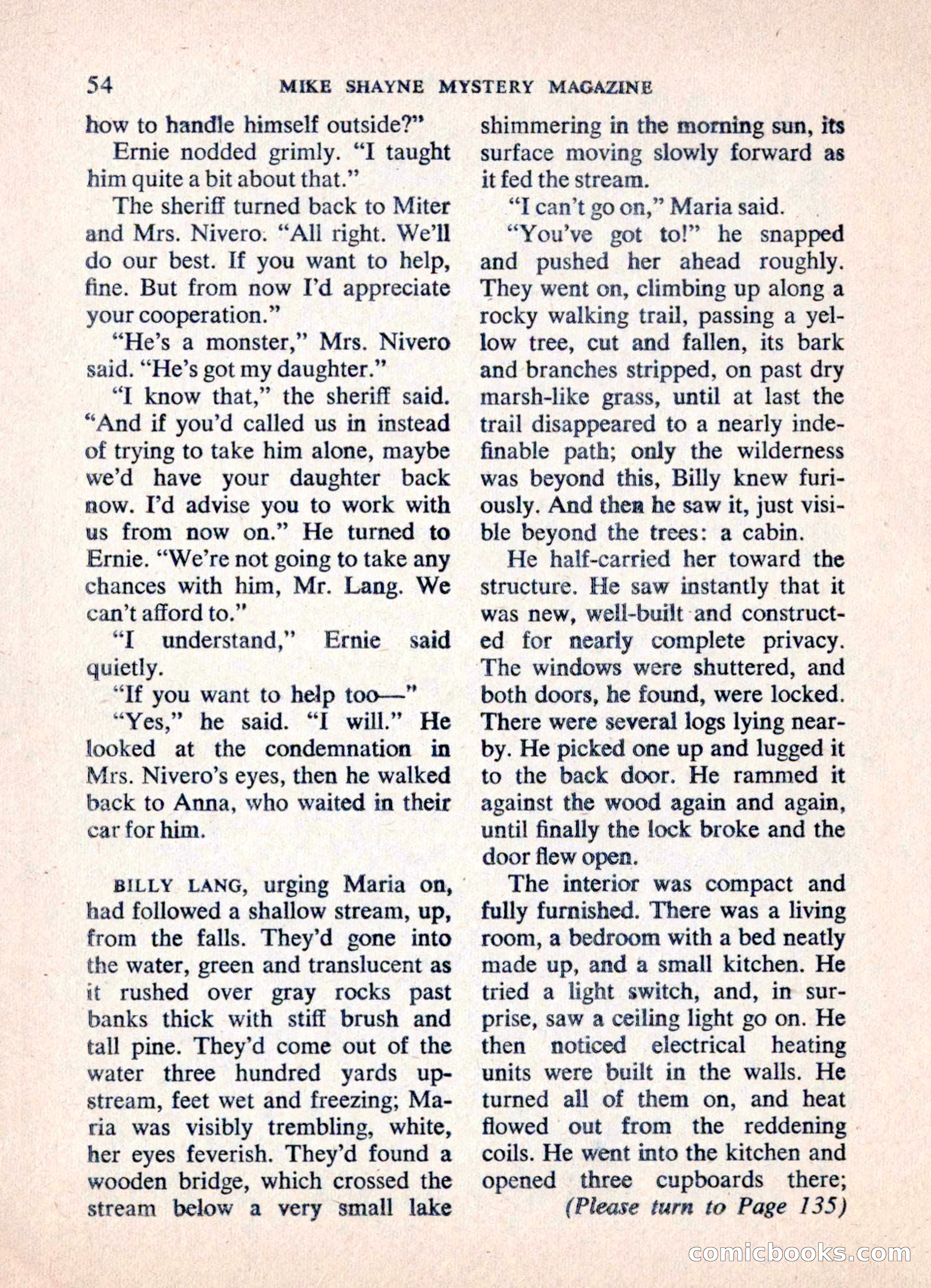 Mike Shayne Mystery Magazine — page 56 of 148