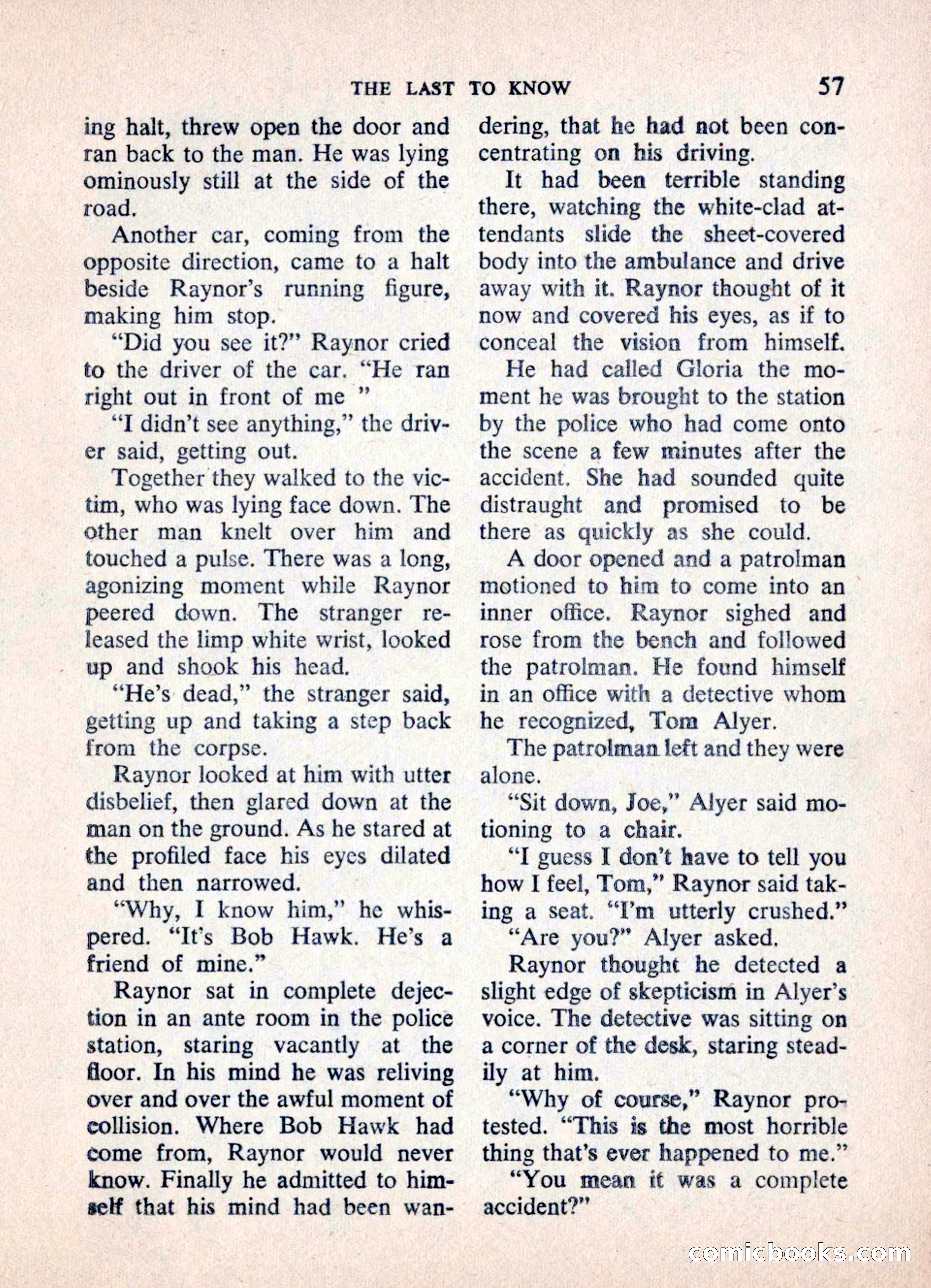 Mike Shayne Mystery Magazine — page 59 of 148
