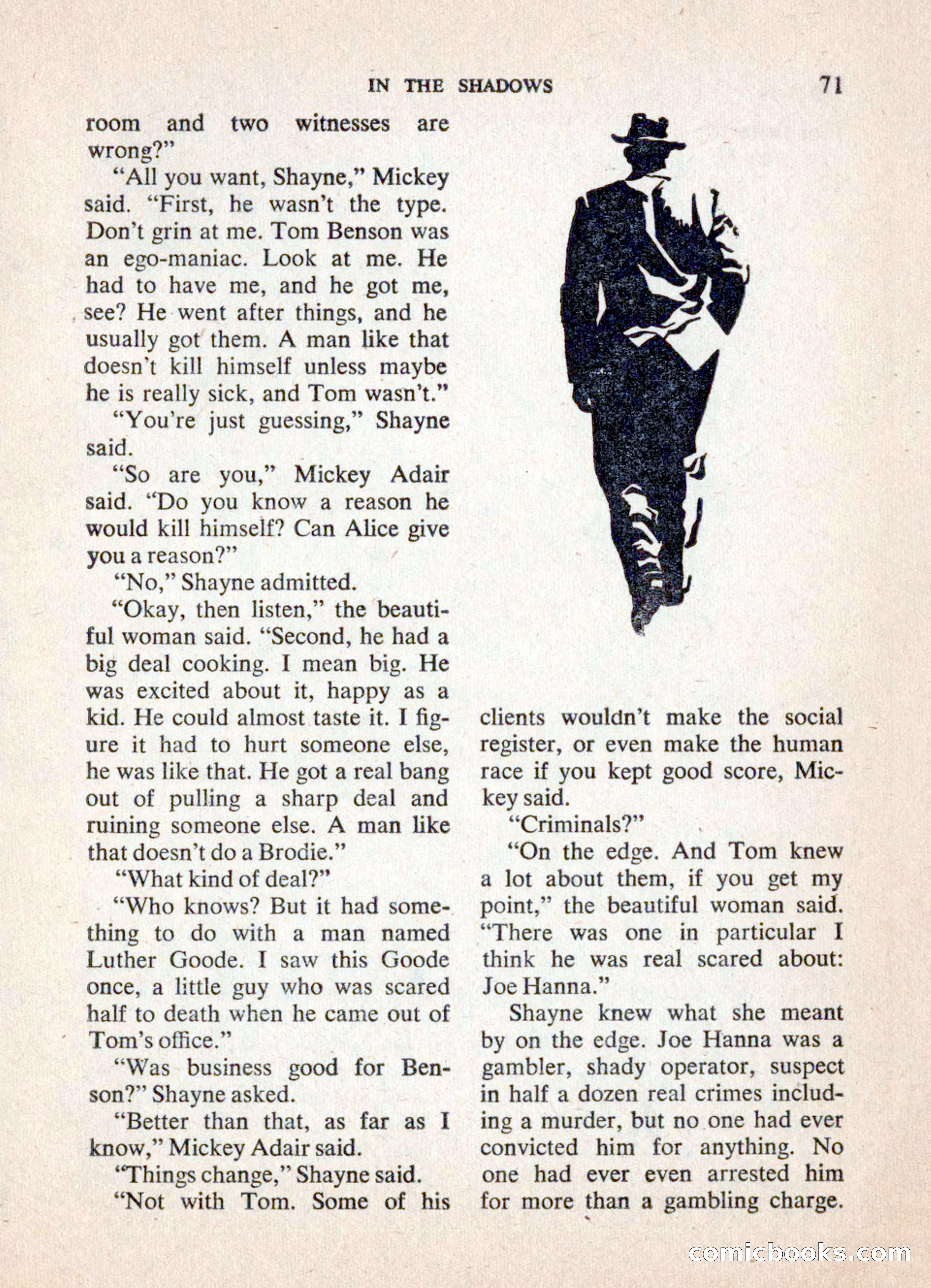 Mike Shayne Mystery Magazine — page 73 of 148