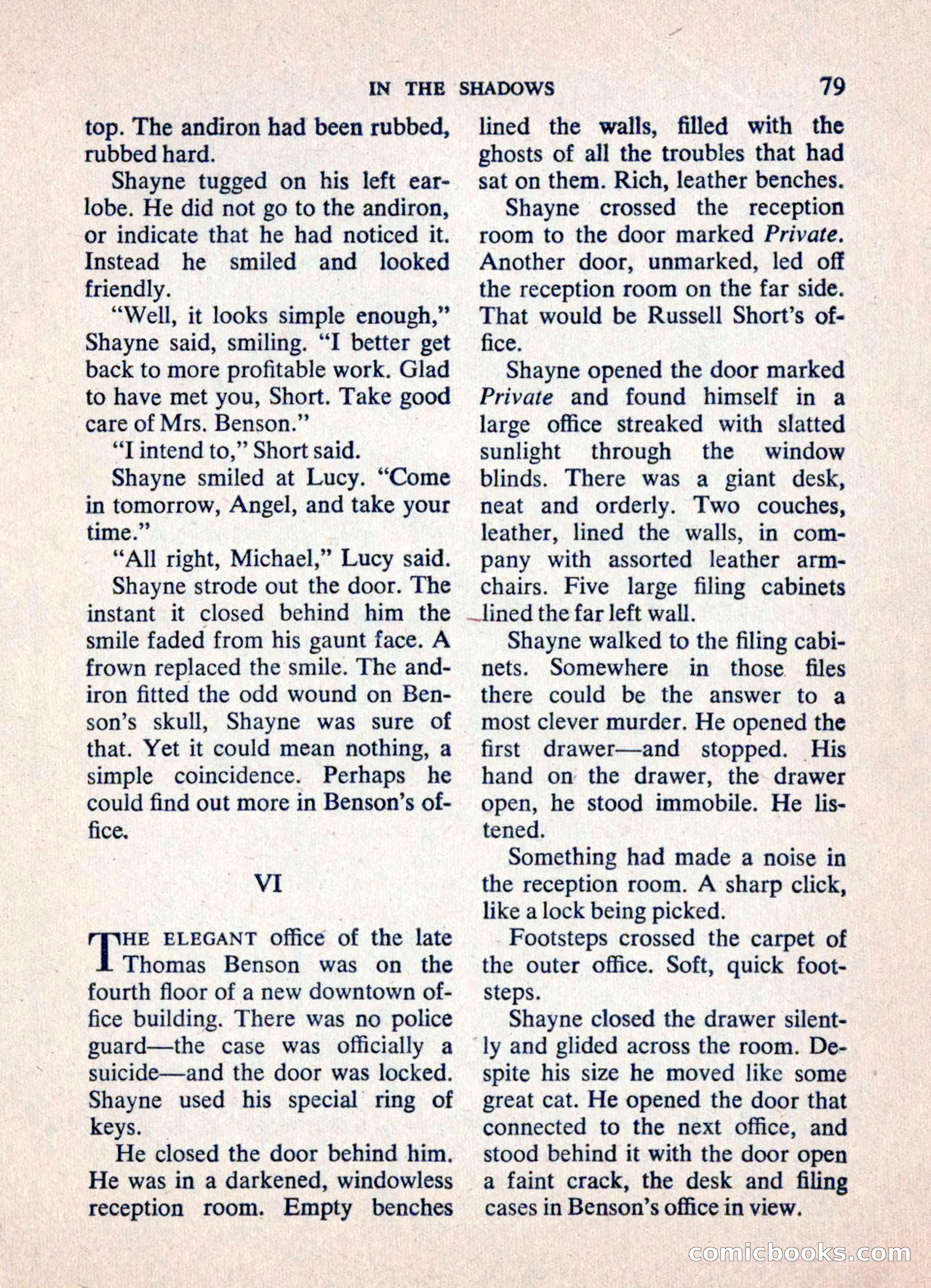 Mike Shayne Mystery Magazine — page 81 of 148