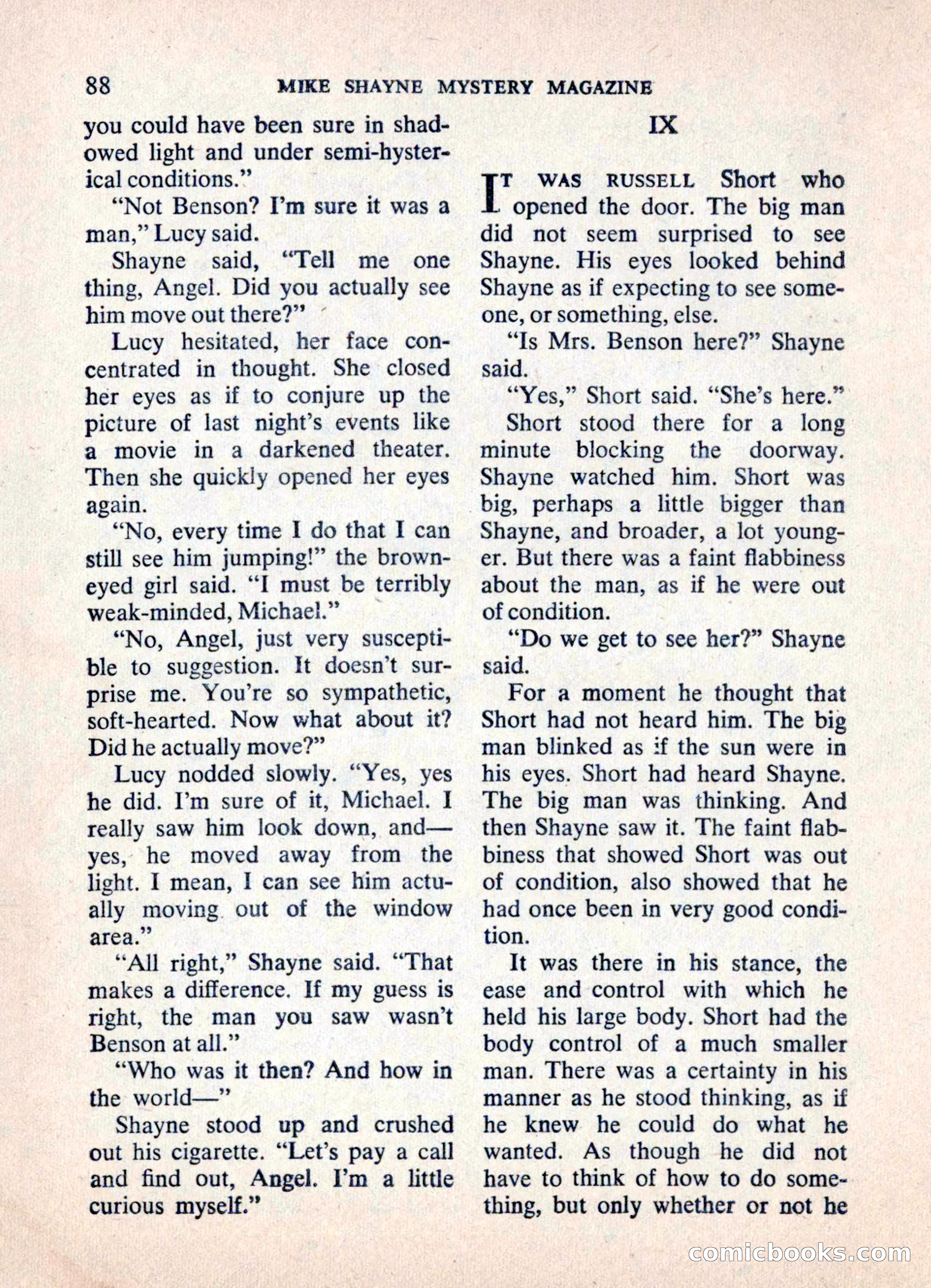Mike Shayne Mystery Magazine — page 90 of 148