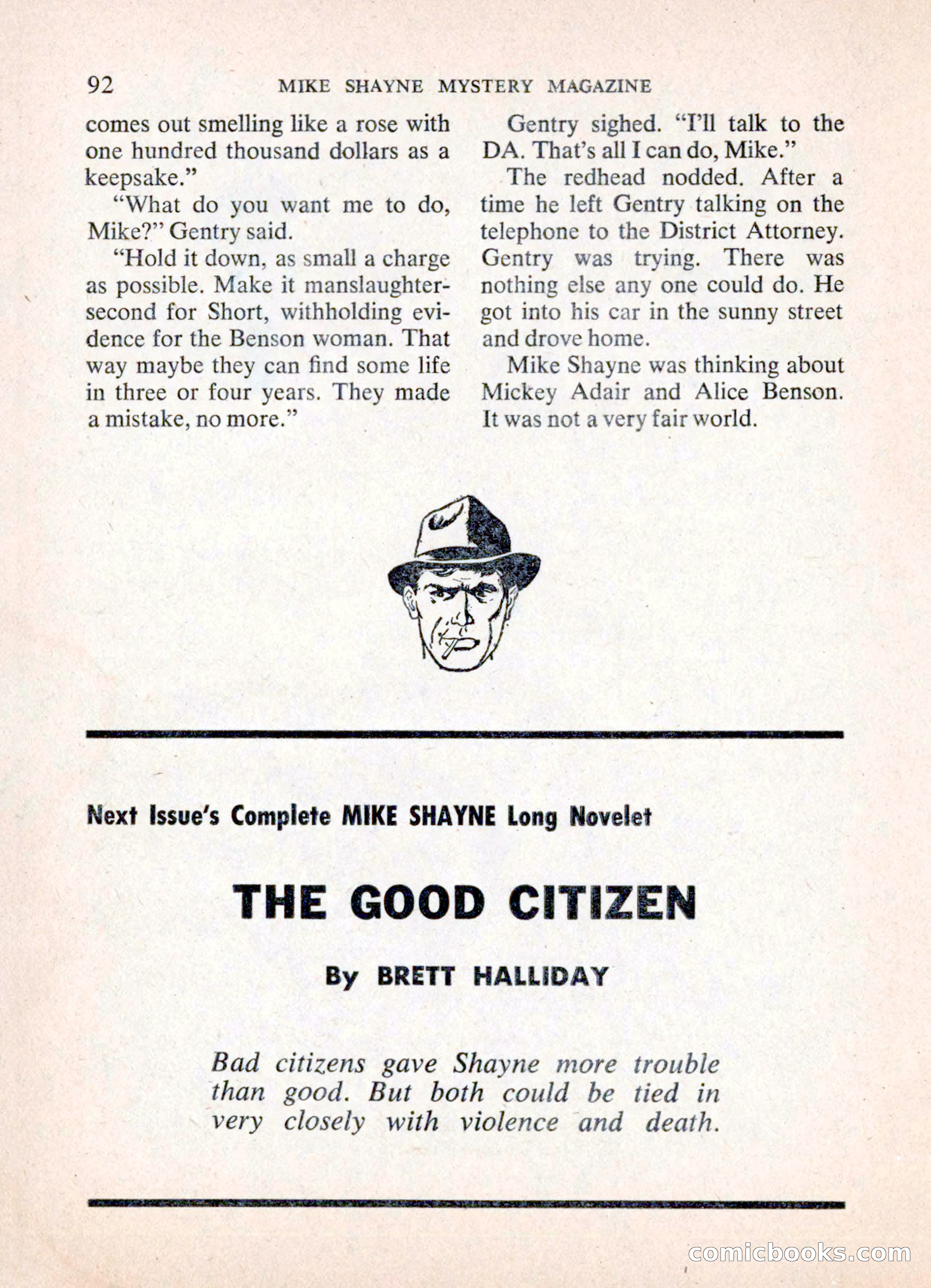 Mike Shayne Mystery Magazine — page 94 of 148