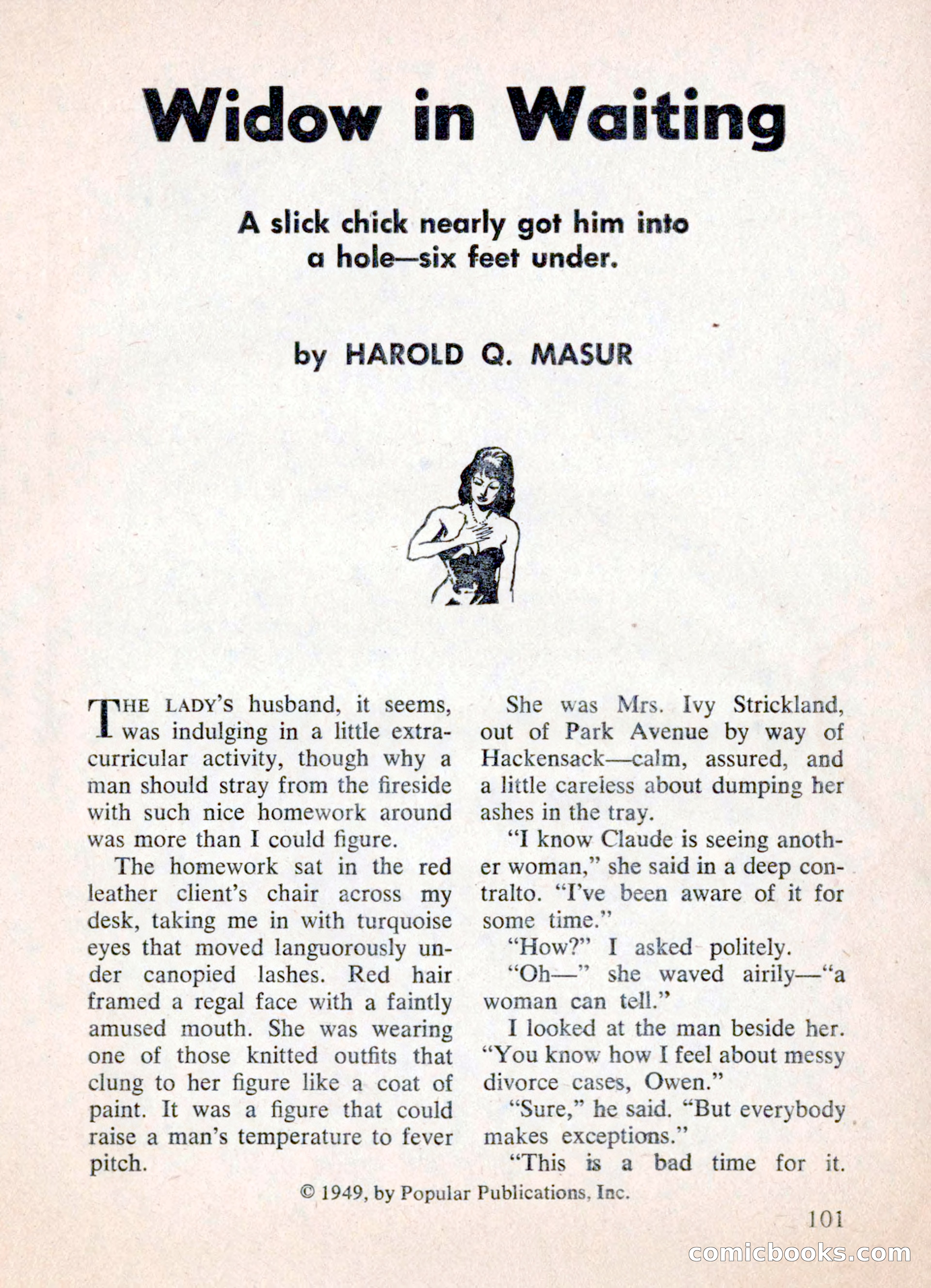 Mike Shayne Mystery Magazine — page 103 of 148