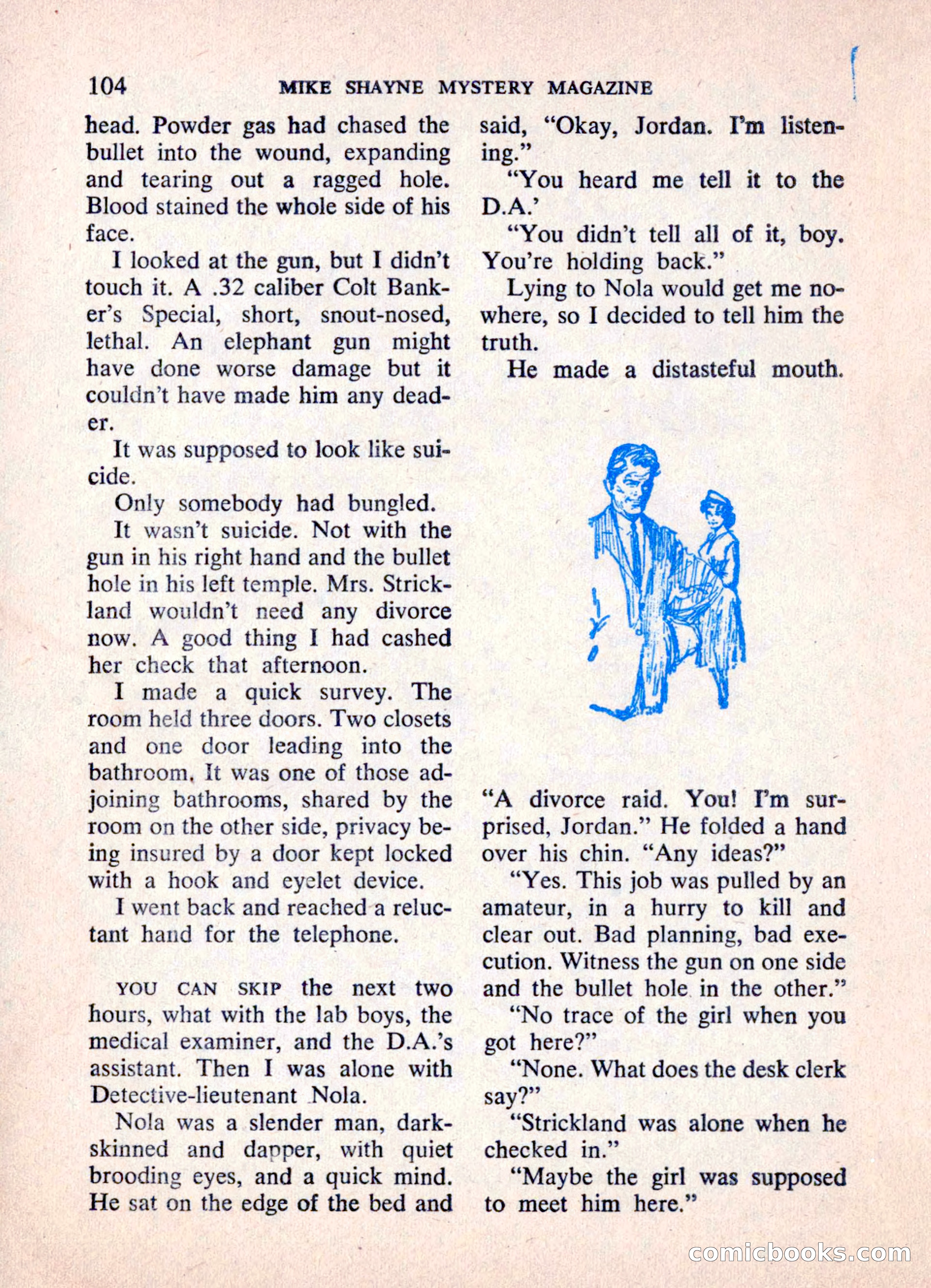 Mike Shayne Mystery Magazine — page 106 of 148
