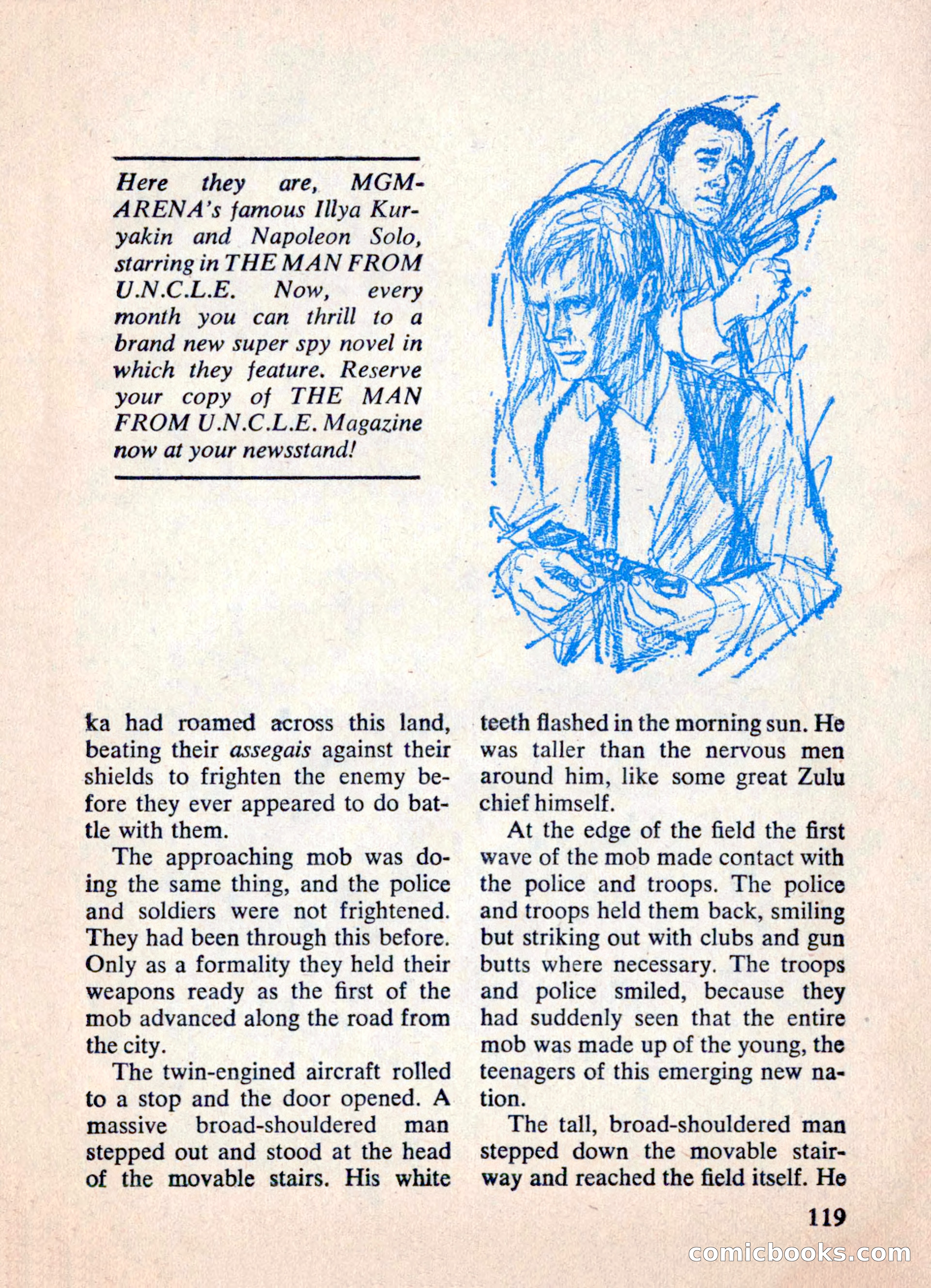 Mike Shayne Mystery Magazine — page 121 of 148