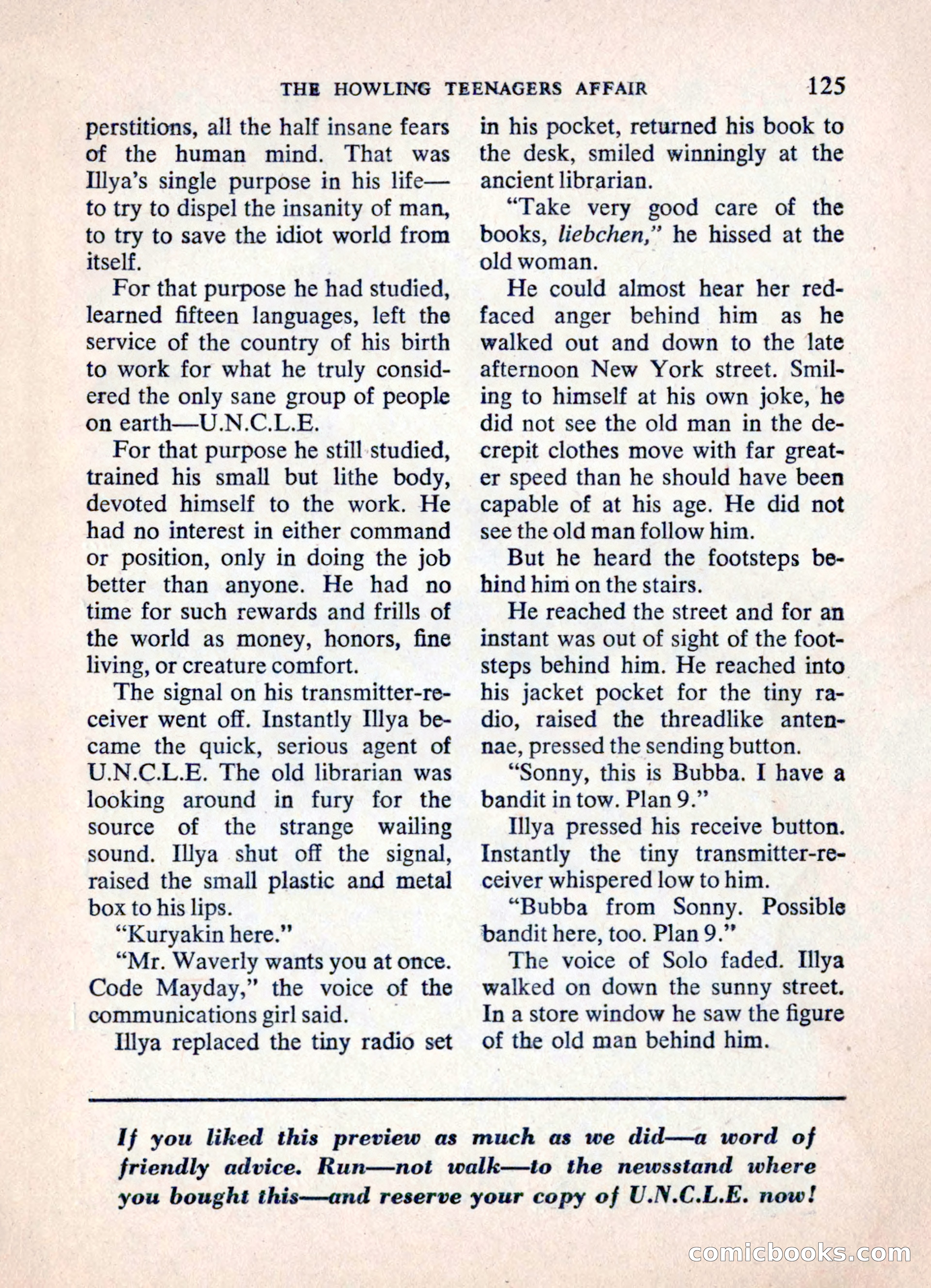 Mike Shayne Mystery Magazine — page 127 of 148