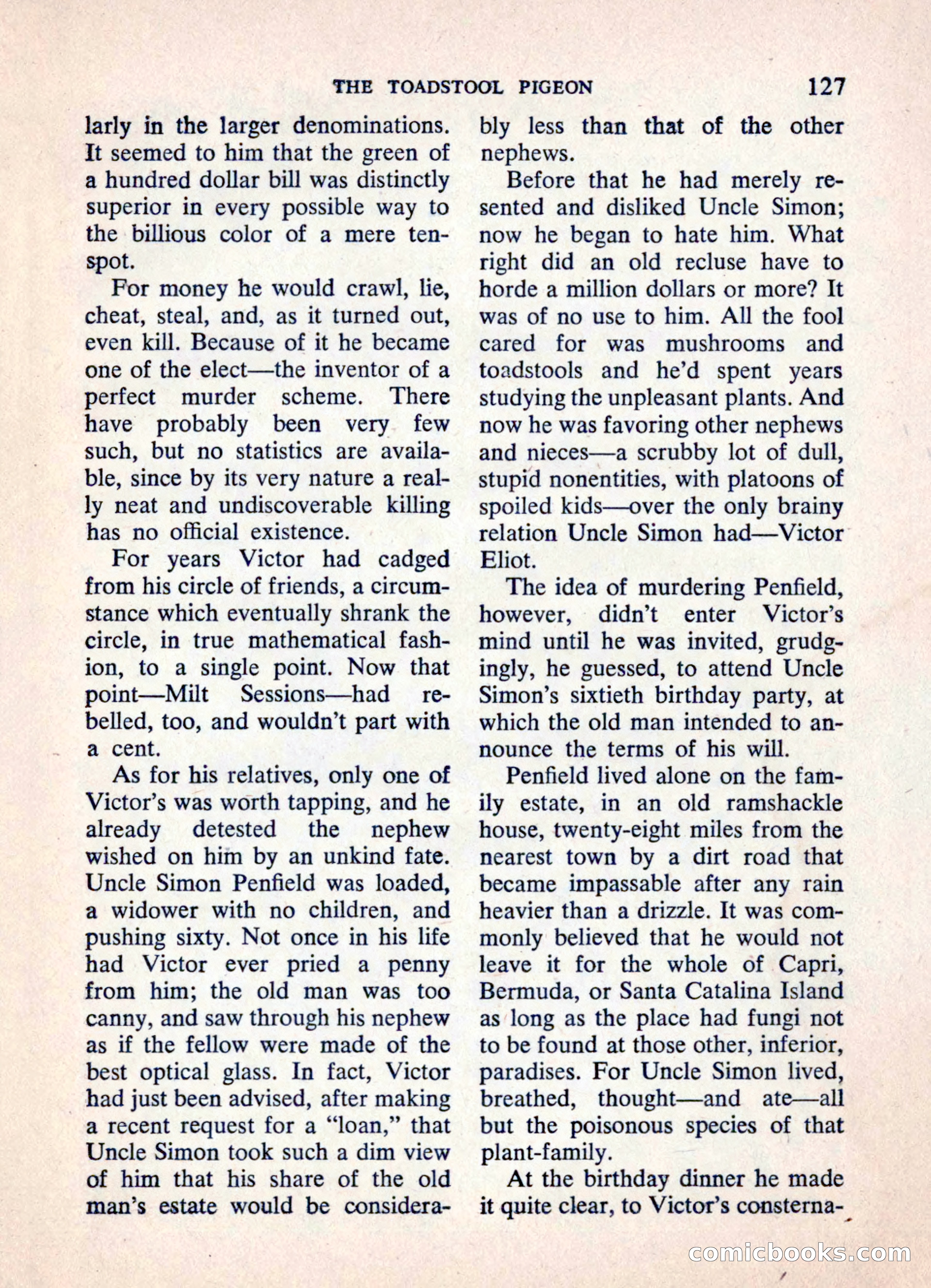 Mike Shayne Mystery Magazine — page 129 of 148
