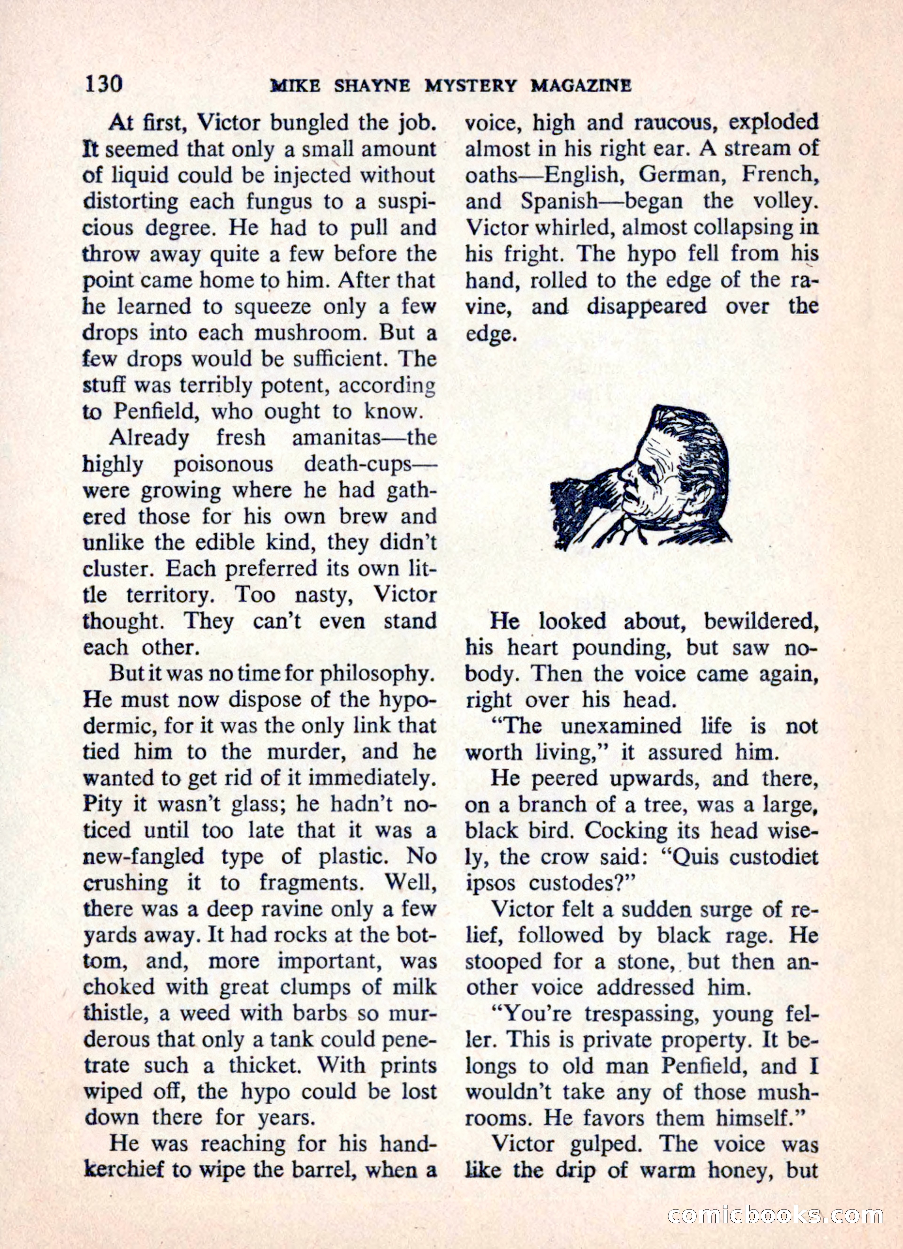 Mike Shayne Mystery Magazine — page 132 of 148