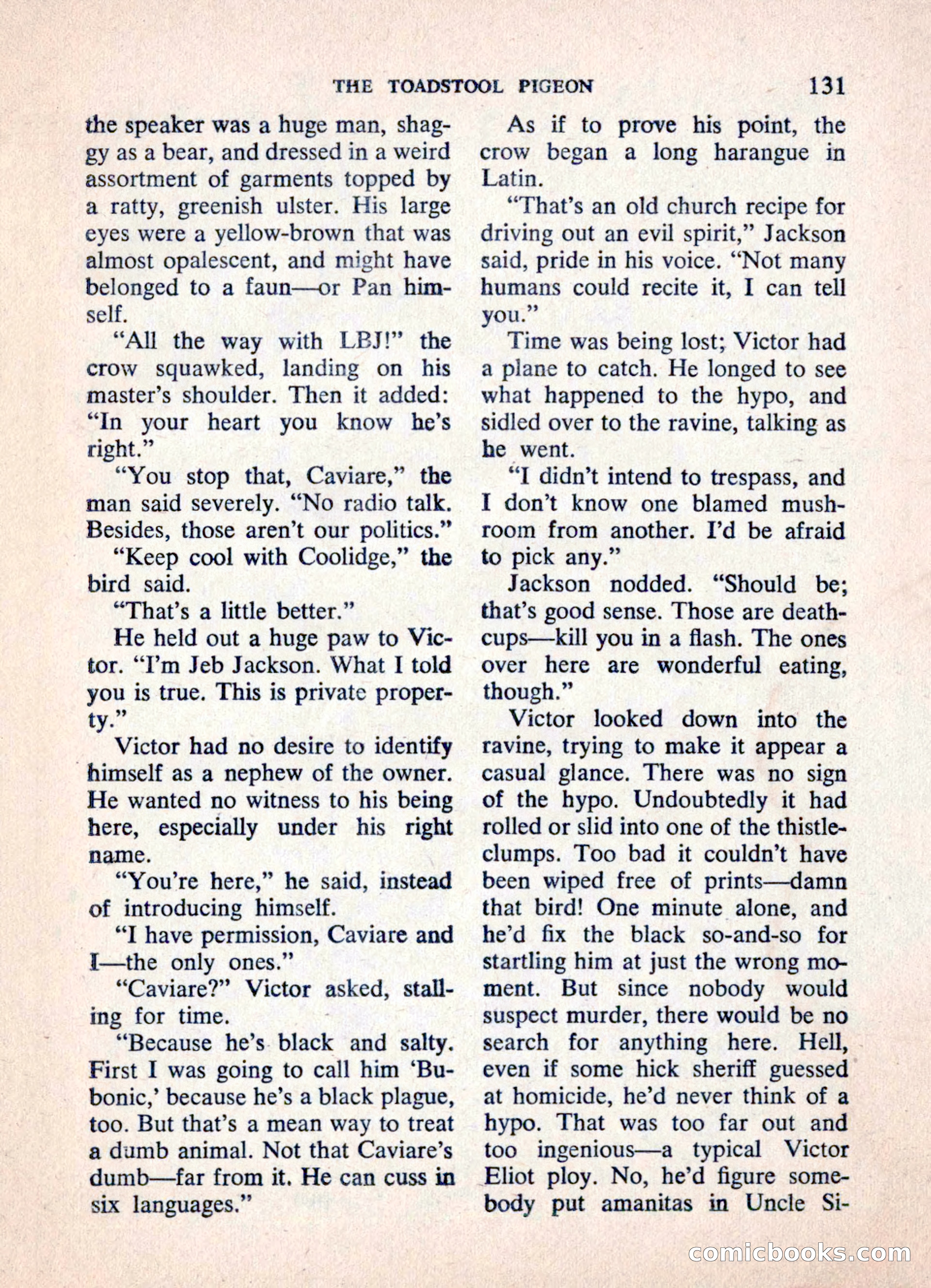 Mike Shayne Mystery Magazine — page 133 of 148