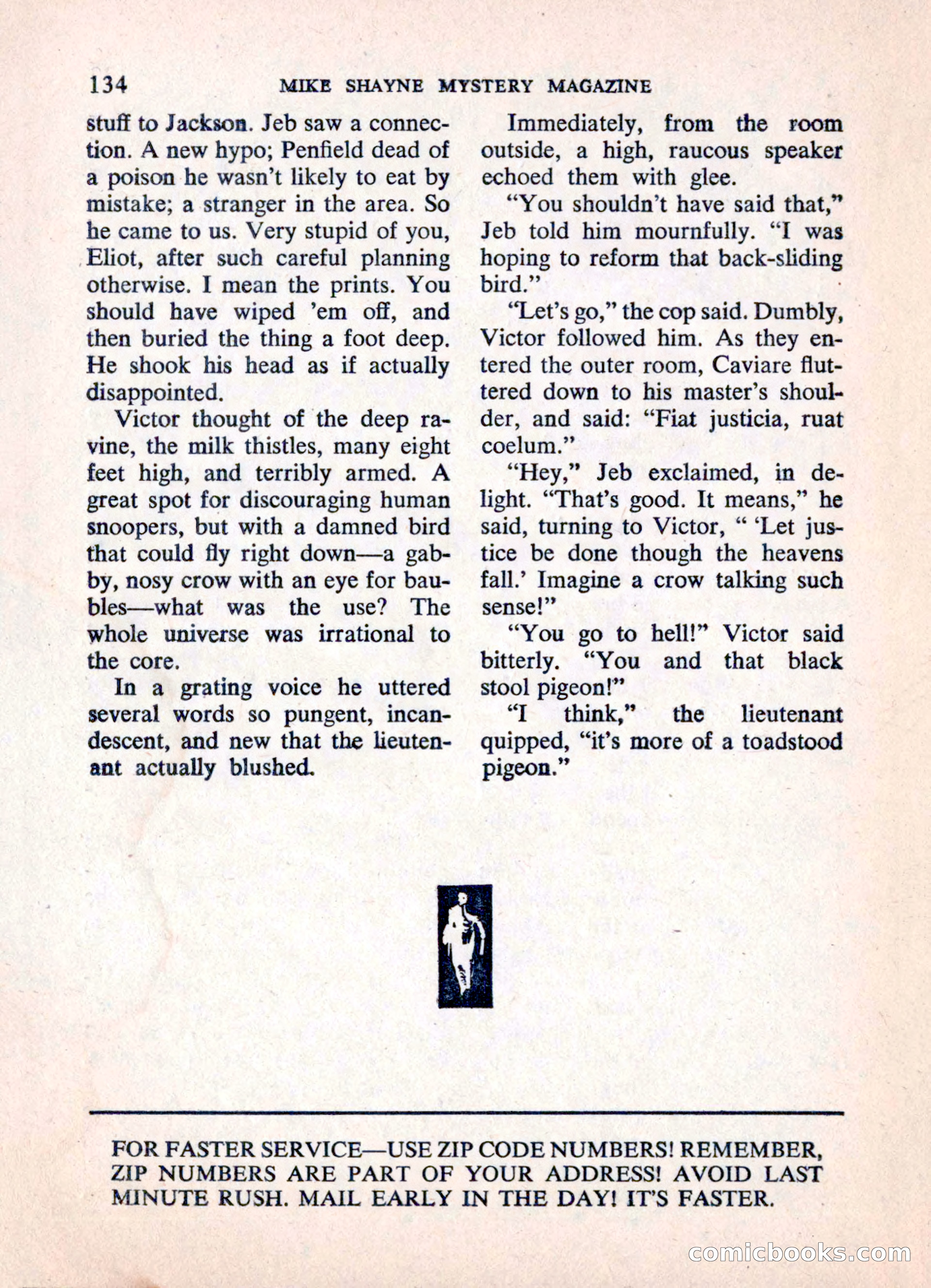 Mike Shayne Mystery Magazine — page 136 of 148