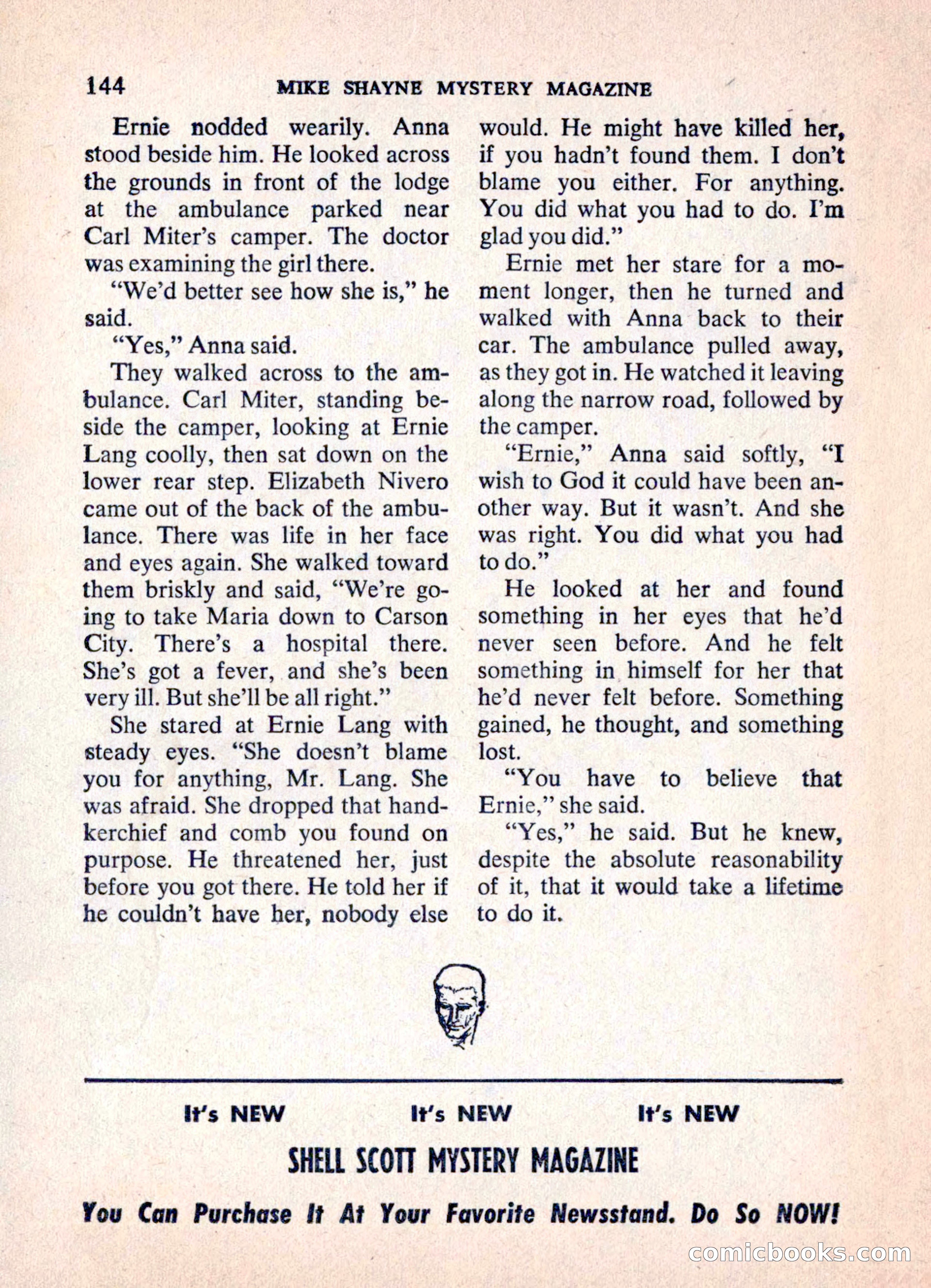 Mike Shayne Mystery Magazine — page 146 of 148