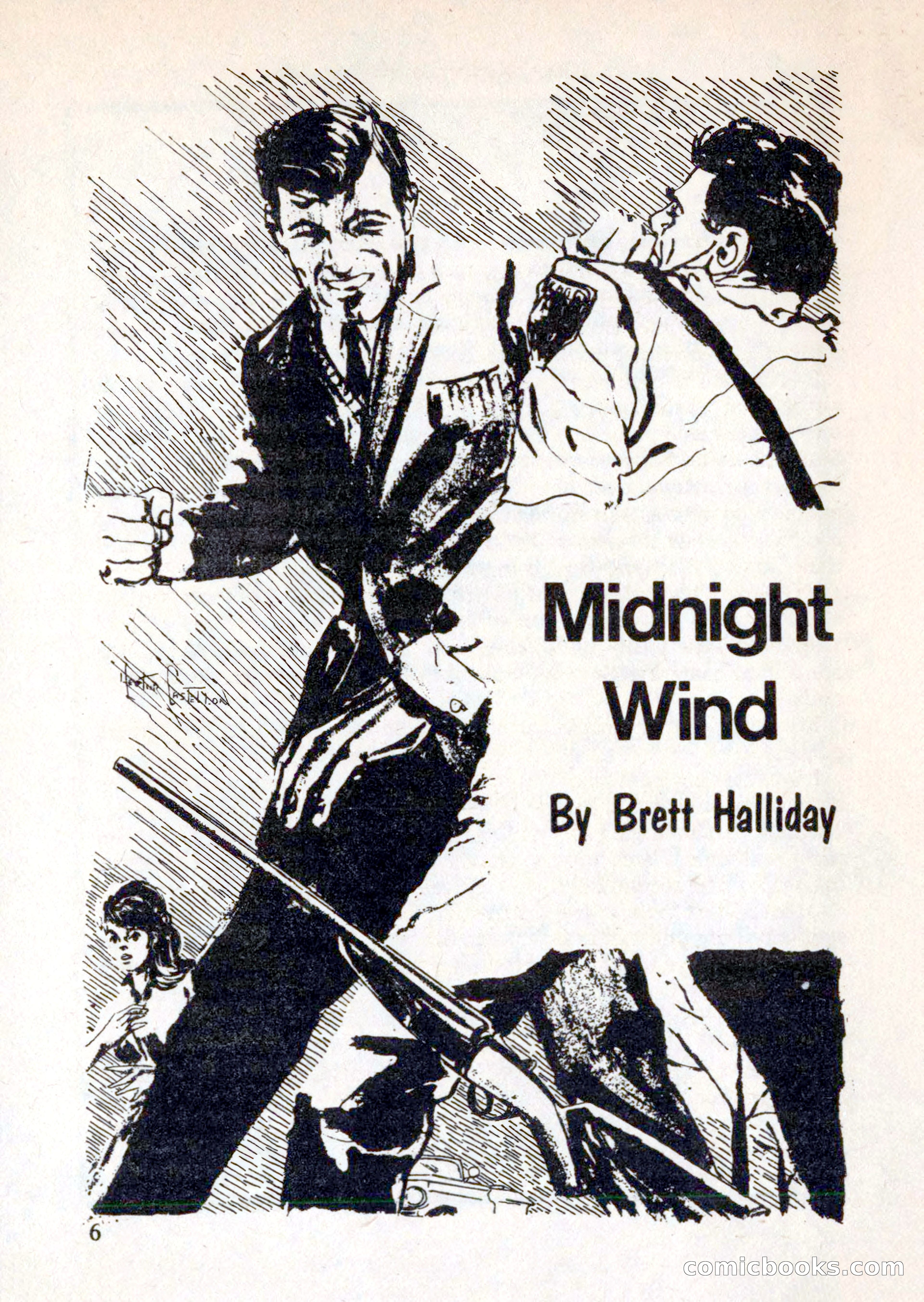 Mike Shayne Mystery Magazine, August 1981 — page 6 of 132