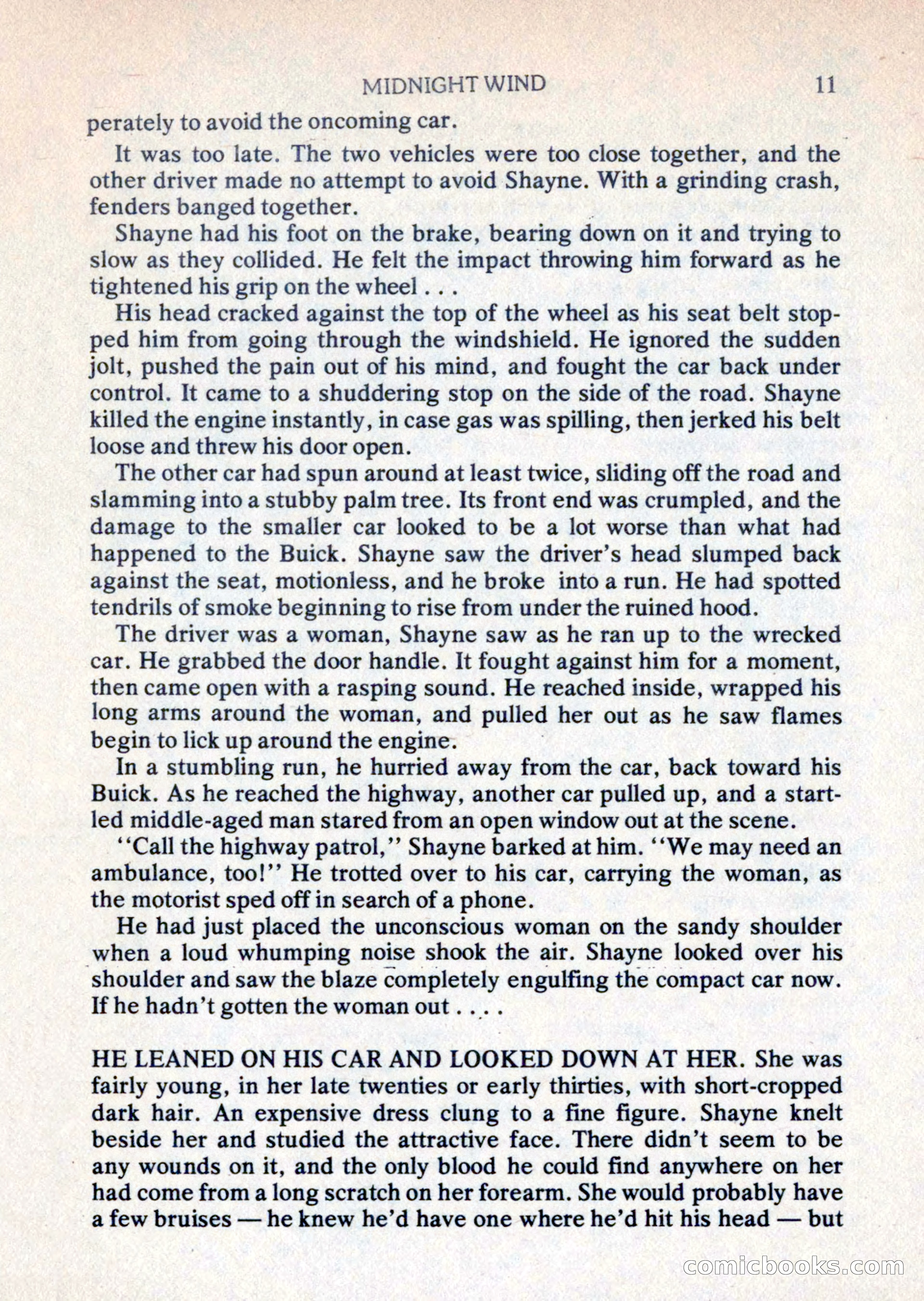 Mike Shayne Mystery Magazine, August 1981 — page 11 of 132