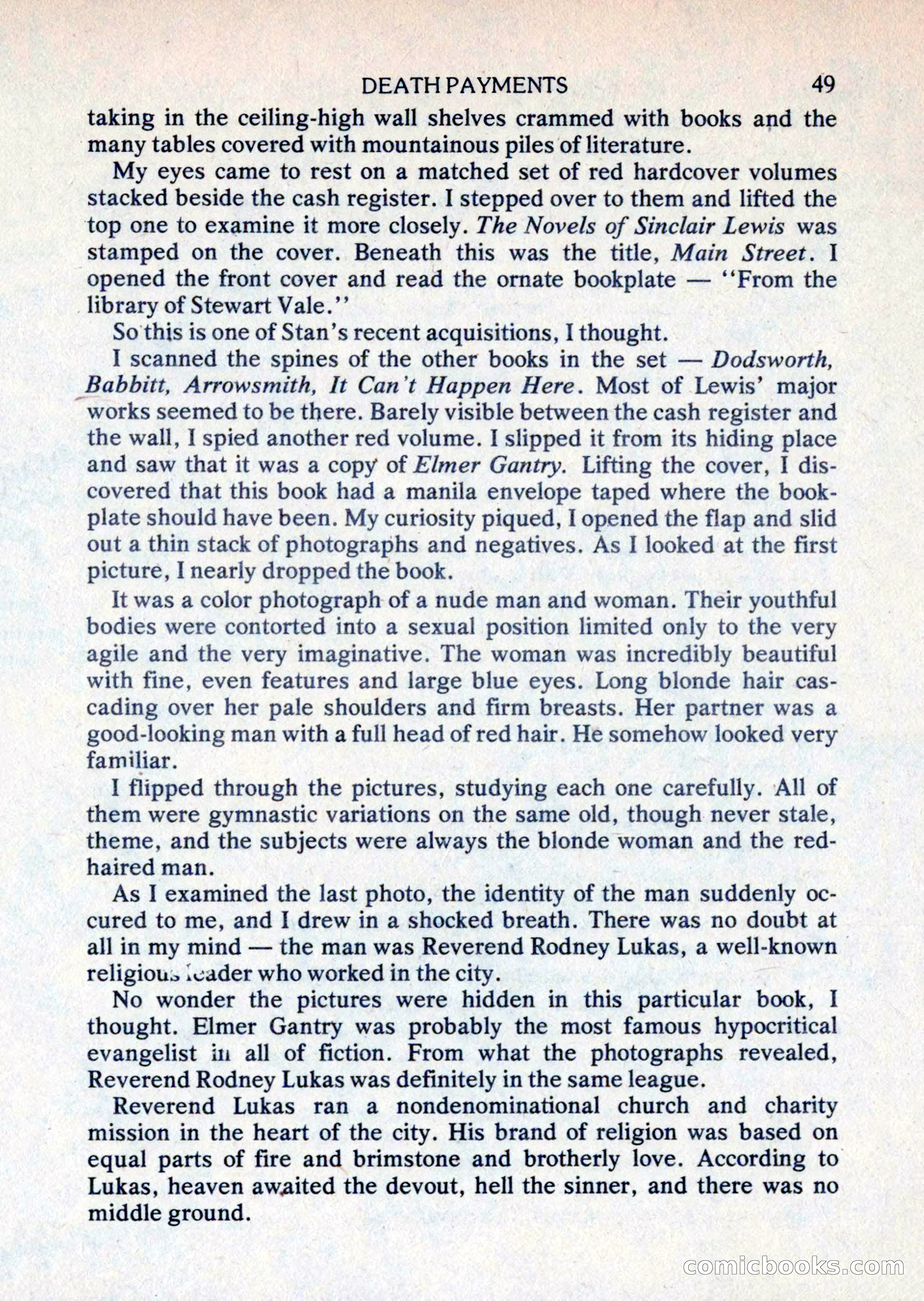 Mike Shayne Mystery Magazine, August 1981 — page 49 of 132