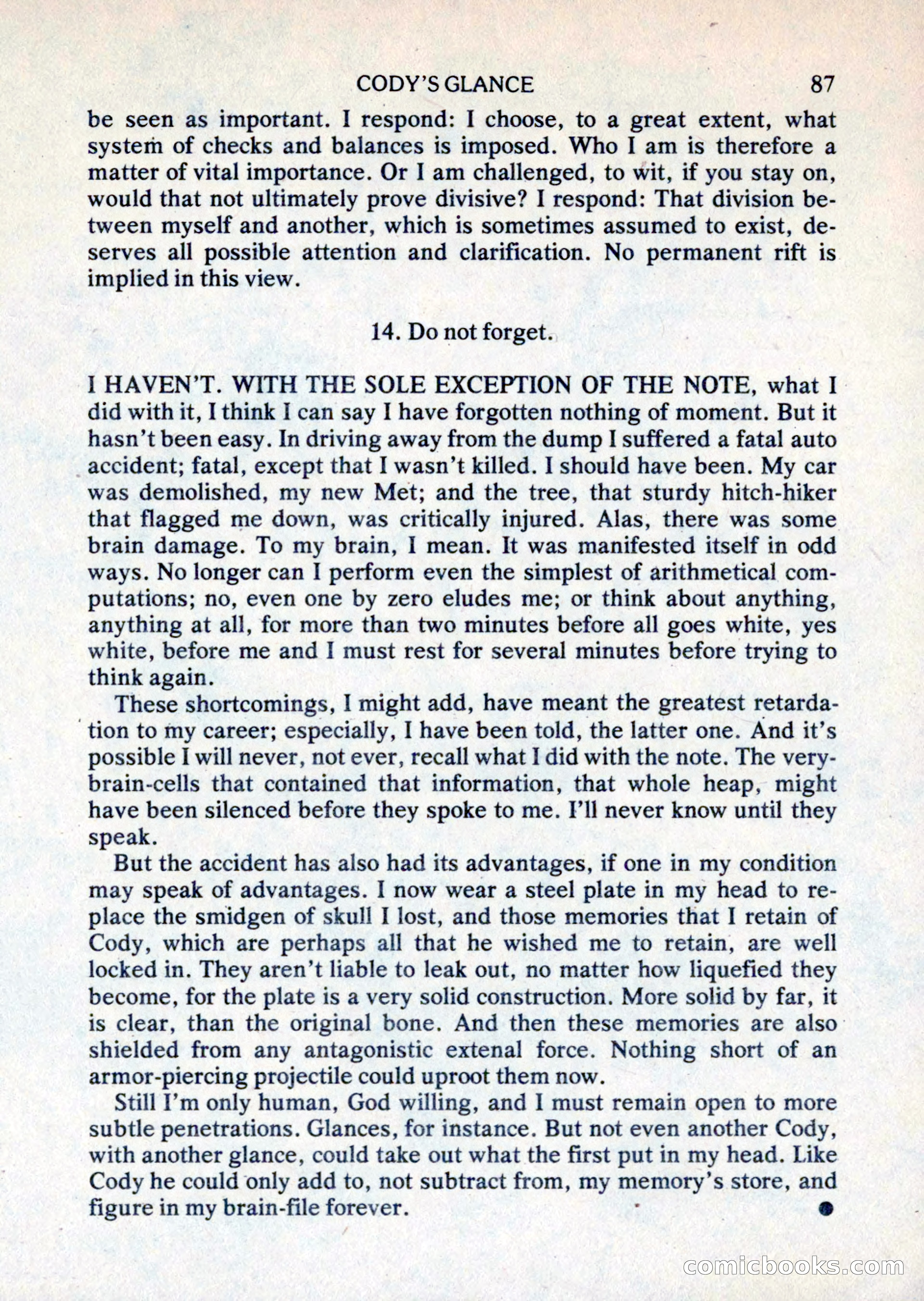 Mike Shayne Mystery Magazine, August 1981 — page 87 of 132